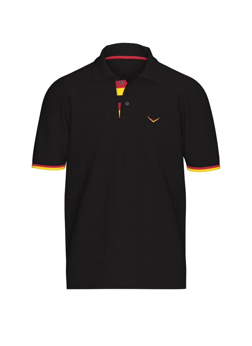 Trigema Poloshirt »TRIGEMA Deutschland Poloshirt« 1 Stk.