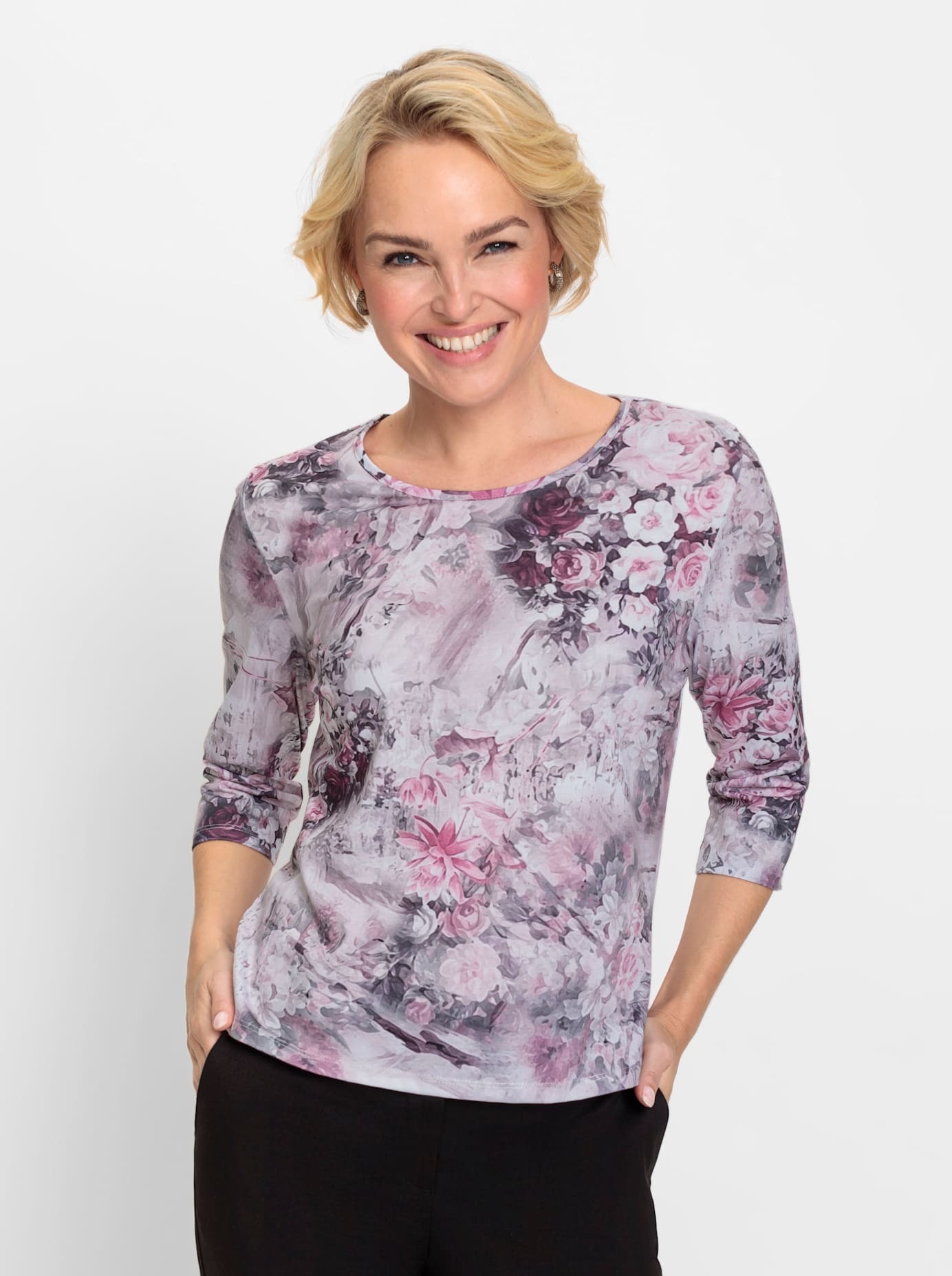 Classic 3/4-Arm-Shirt »Shirt«, (1 tlg.)