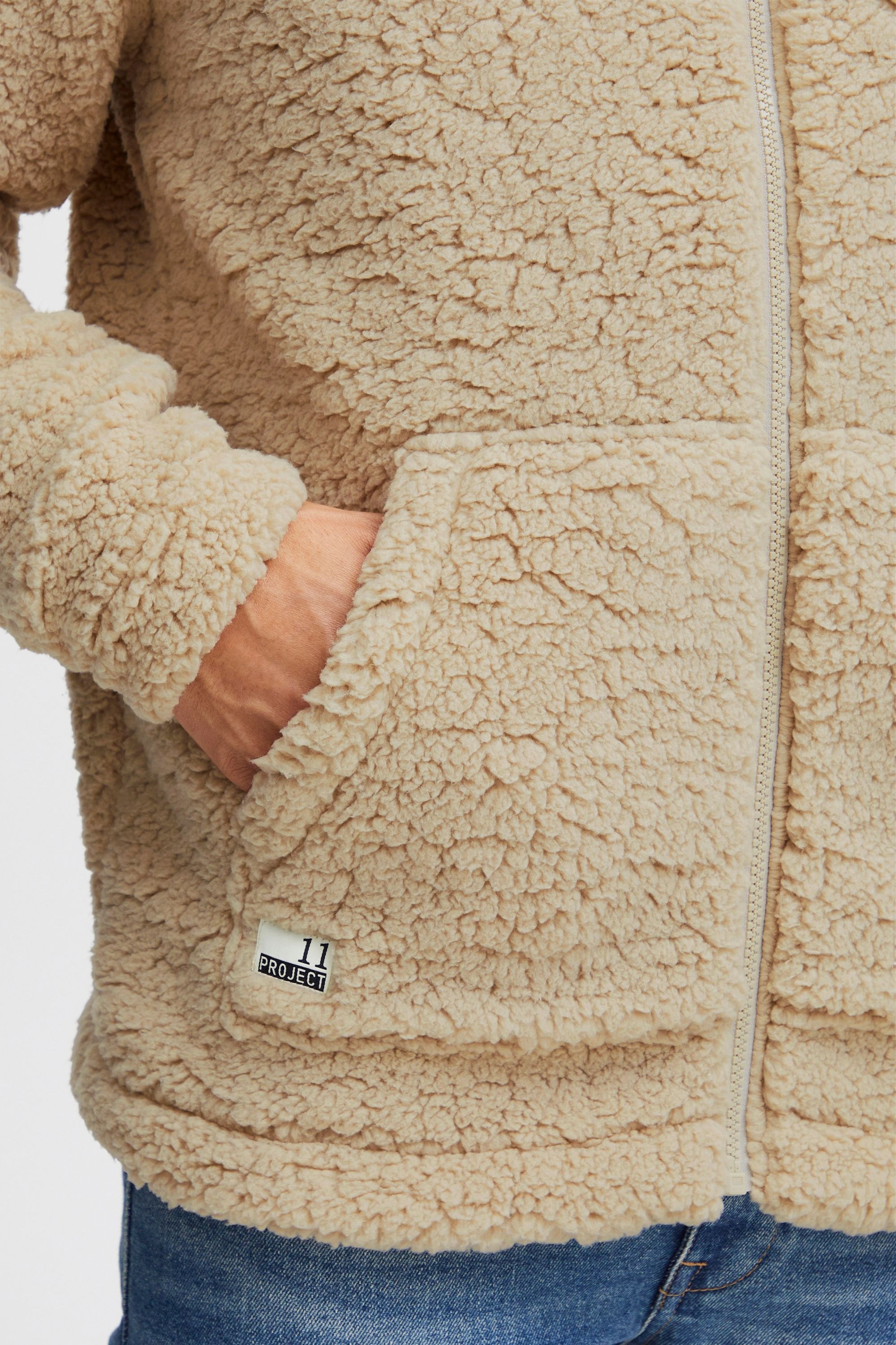 11 Project Funktions-Kapuzensweatjacke »Fellimitatjacke PRDeen«