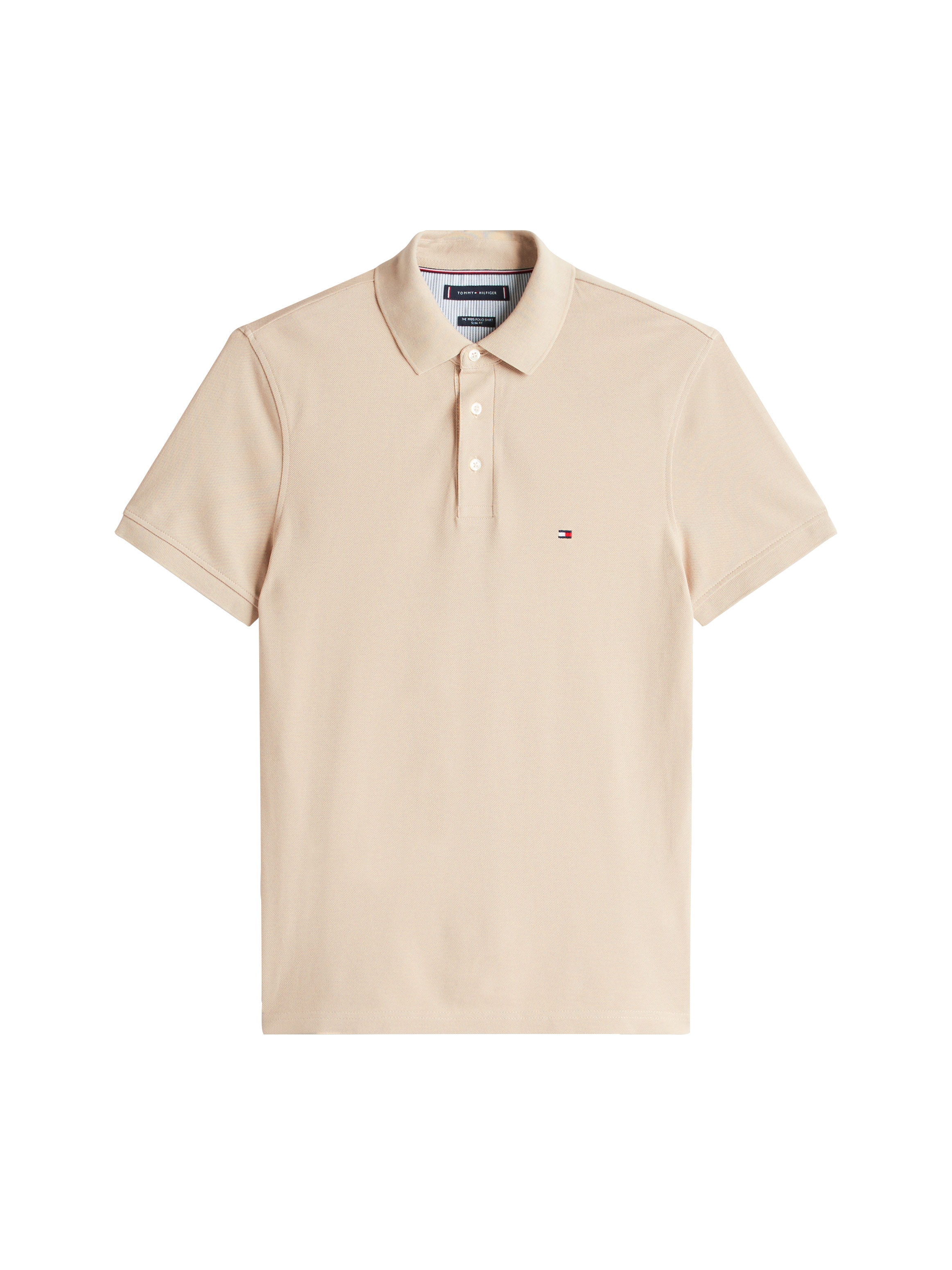 Tommy Hilfiger Poloshirt »1985 SLIM POLO mit Stickerei und Piqué-Qualität«, unifarben, casual, slim fit, Baumwollmix, Polokragen