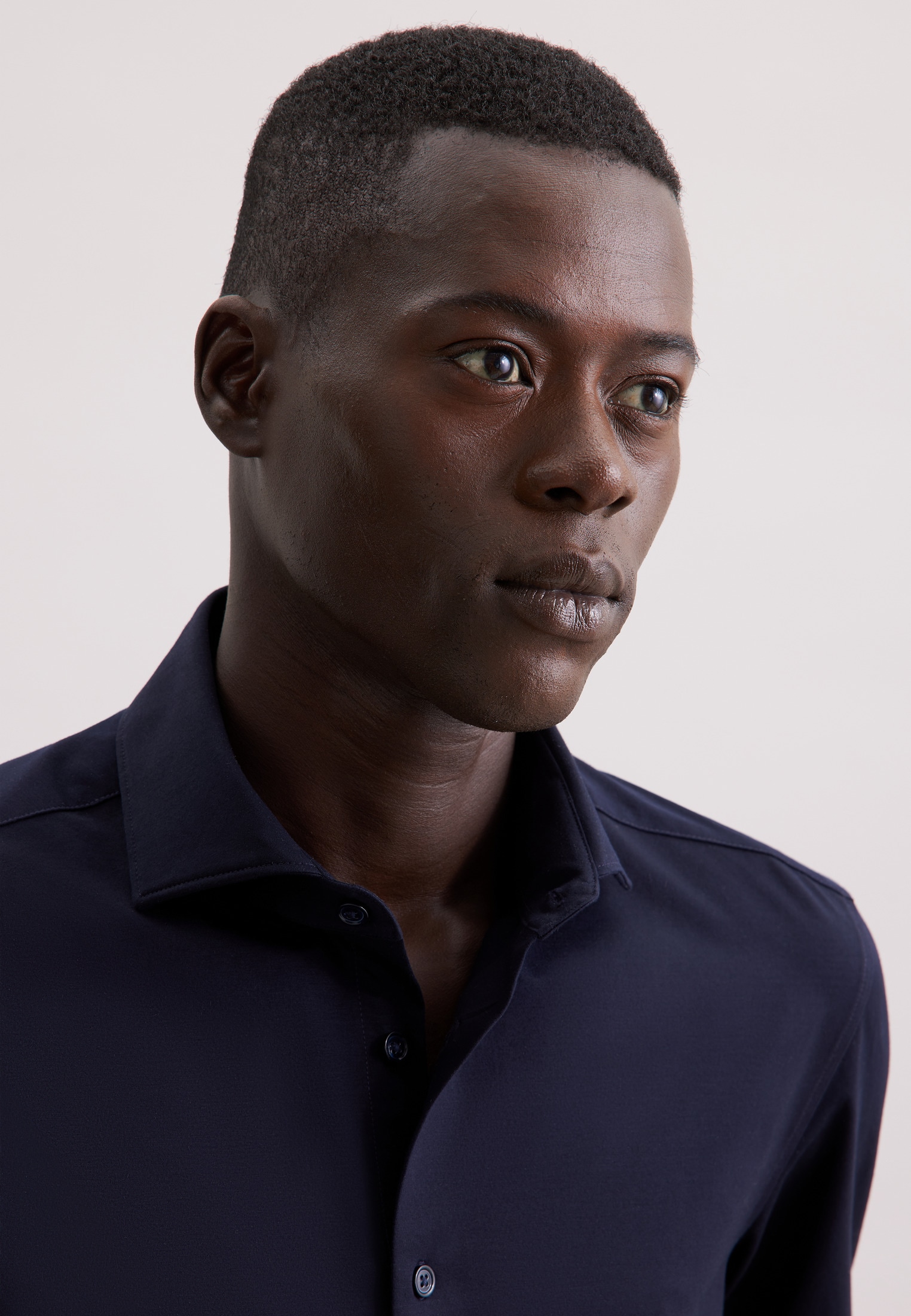 seidensticker Businesshemd »Schwarze Rose« Slim 1/1 Kentkragen Uni