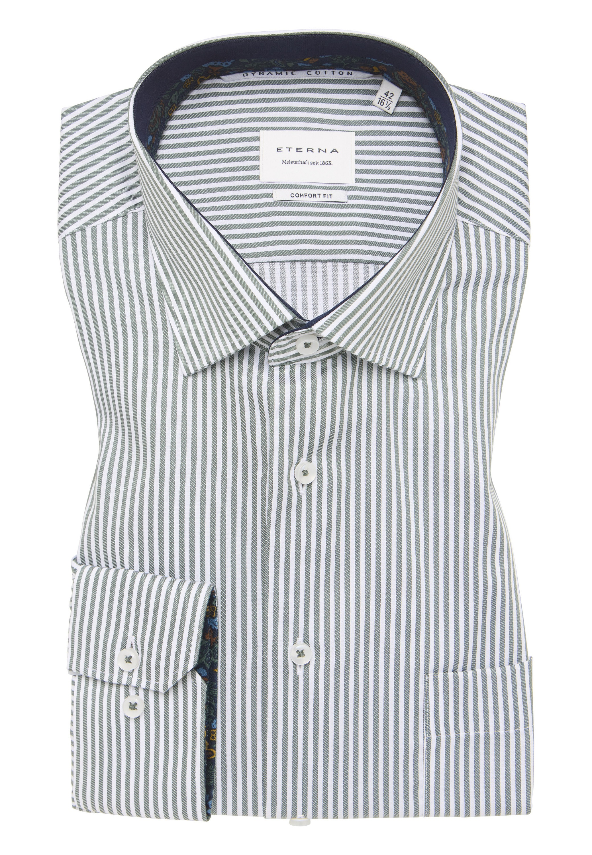 Eterna Langarmhemd »COMFORT FIT« NON IRON (bügelfrei)