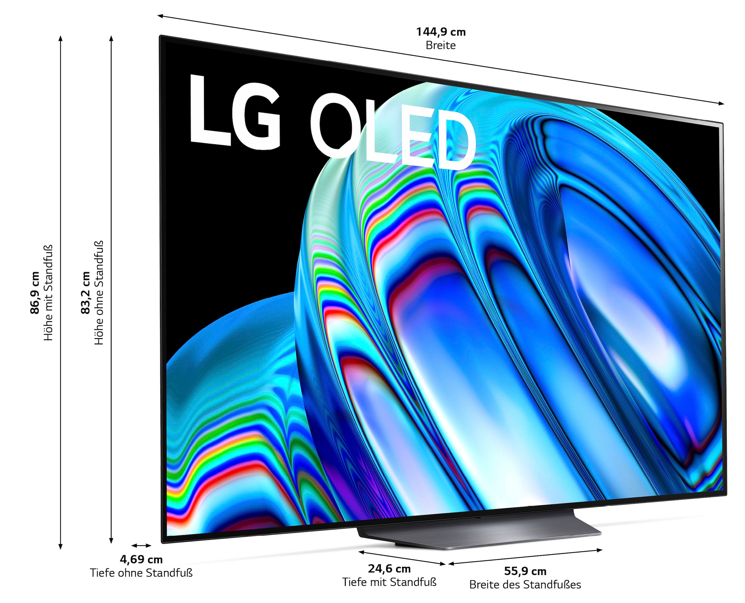 bei OLED,bis Smart-TV, Ultra Gen5 cm/65 4K & online jetzt HD, Zoll, 164 OLED-Fernseher LG zu Atmos AI-Prozessor,Dolby Vision OTTO 4K »OLED65B23LA«, 120Hz,α7