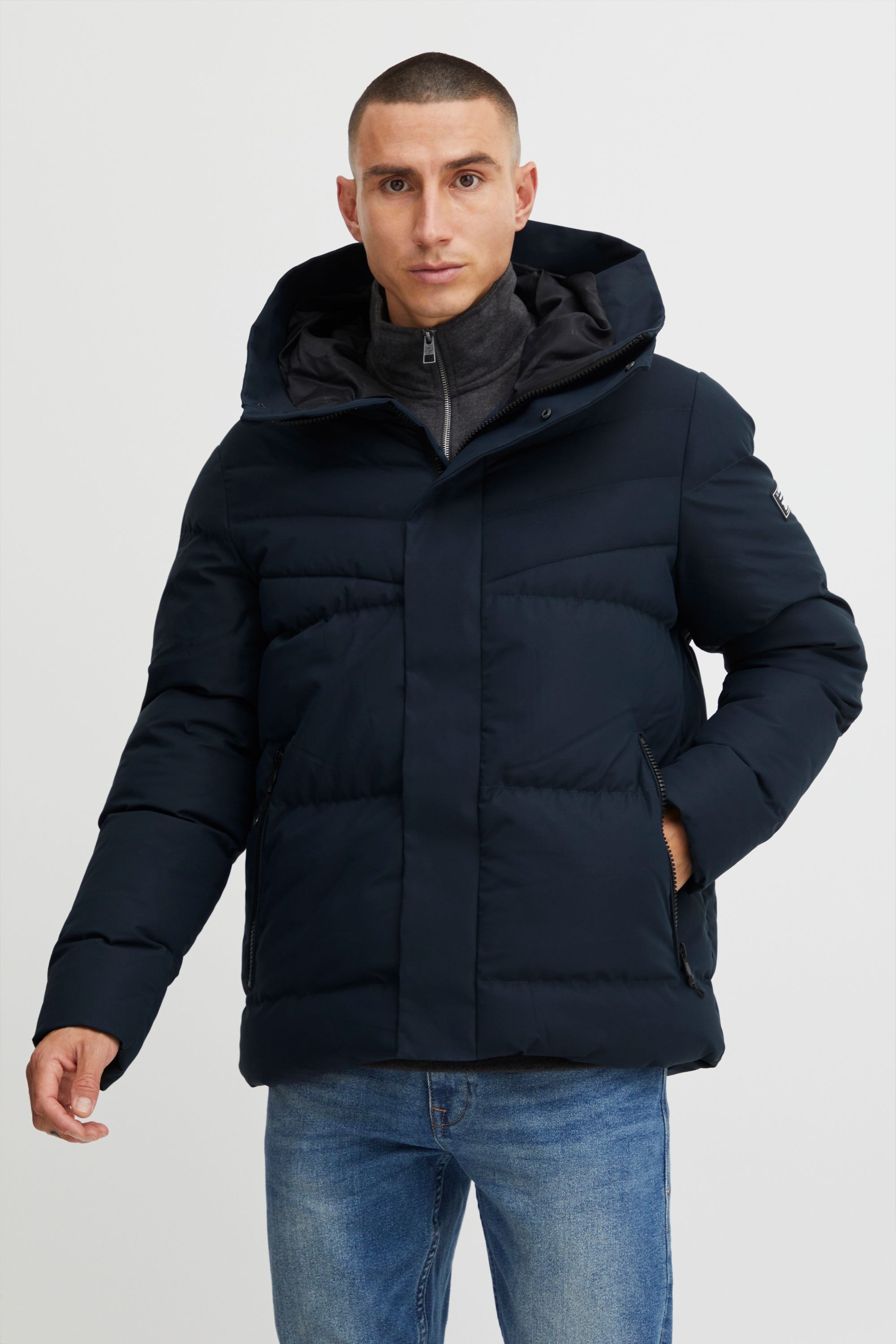 11 Project Steppjacke »Steppjacke PRDemir«, mit Kapuze