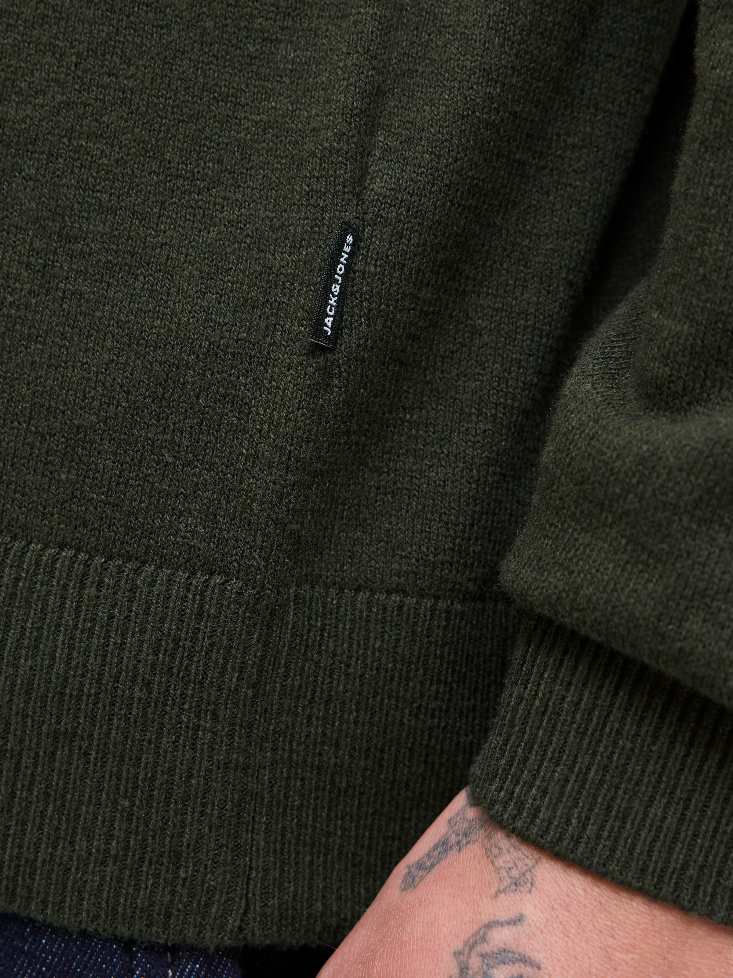 Jack & Jones Strickpullover »JJEEMIL KNIT CREW NECK NOOS«, mit Rundhalsausschnitt