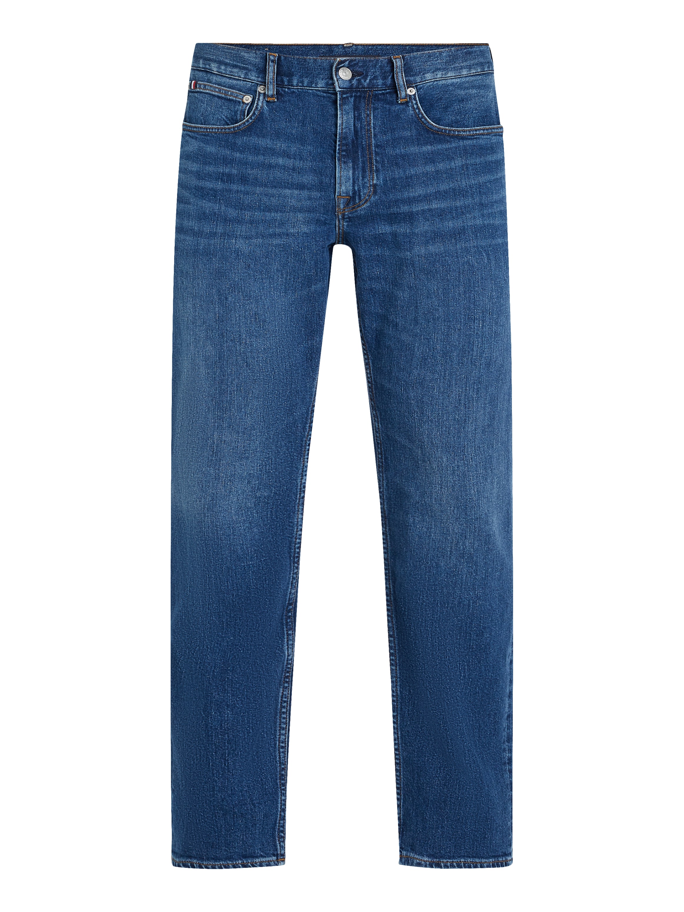 Tommy Hilfiger Straight-Jeans, in blauer Waschung