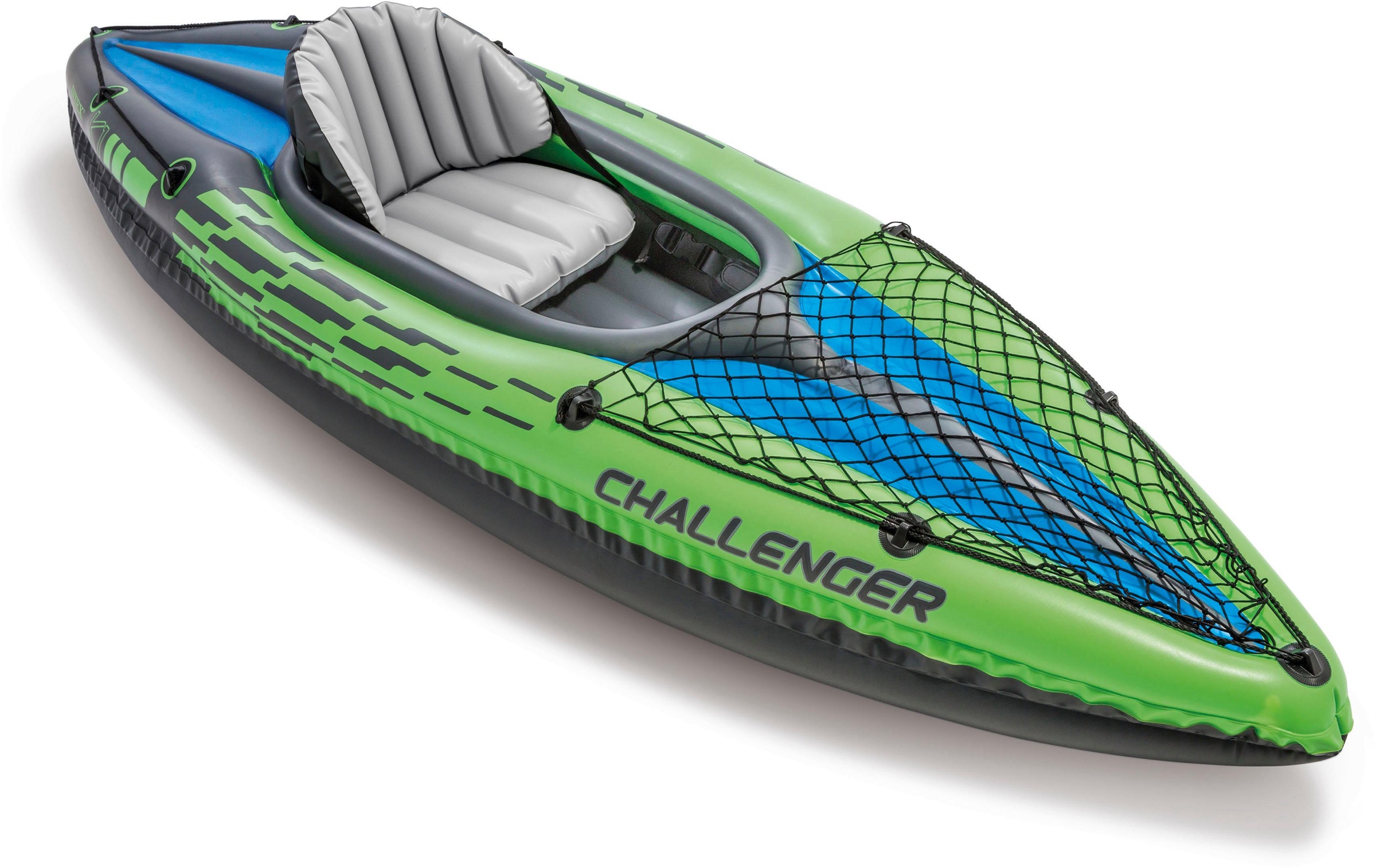 Intex Einerkajak »Challenger K1 Kayak Set«, (Set, 3 St.)