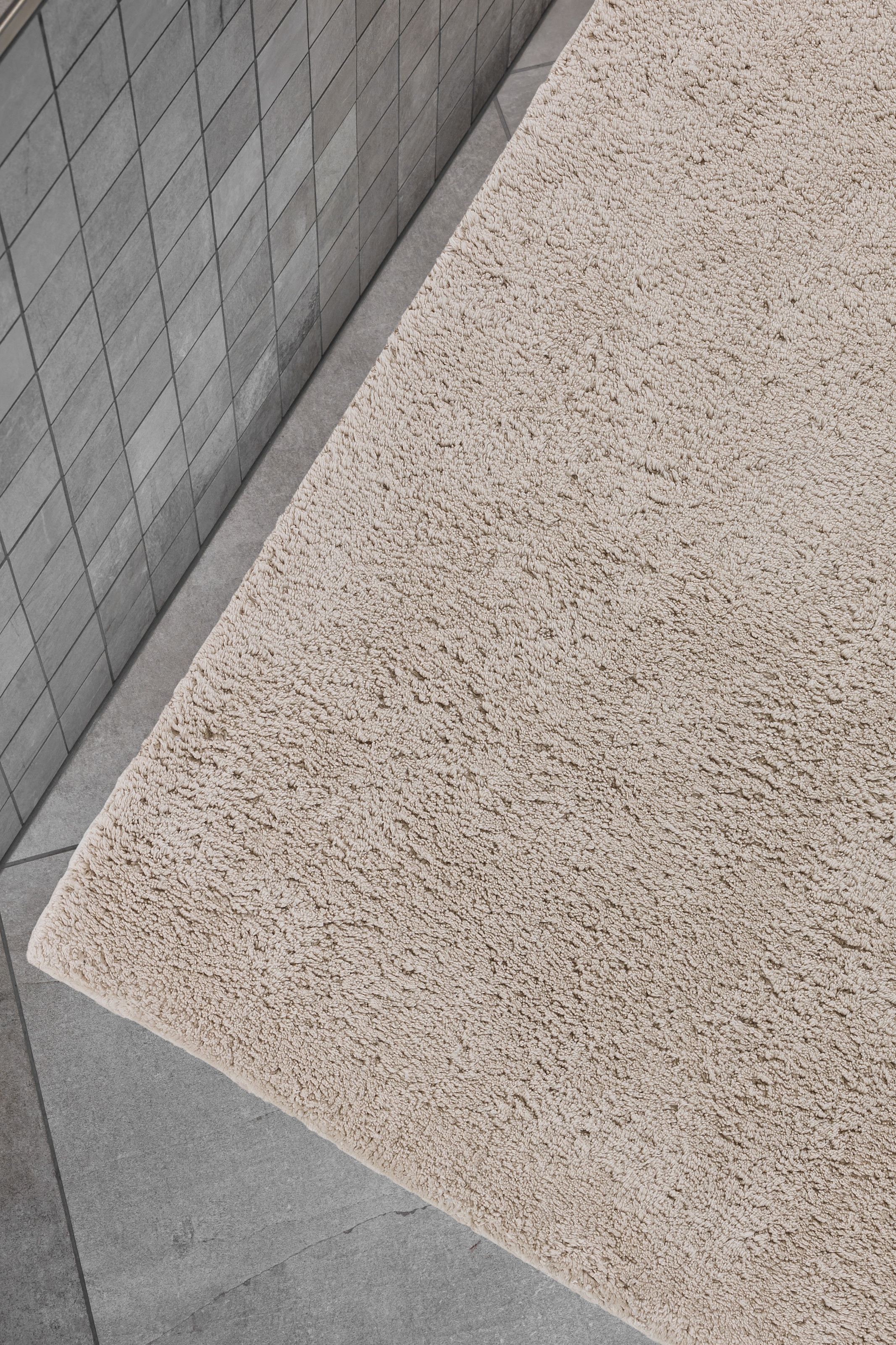 SCHÖNER WOHNEN-Kollektion Badematte »Bahamas  Uni« Höhe 30 mm fußbodenheizungsgeeignet beidseitig verwendbar