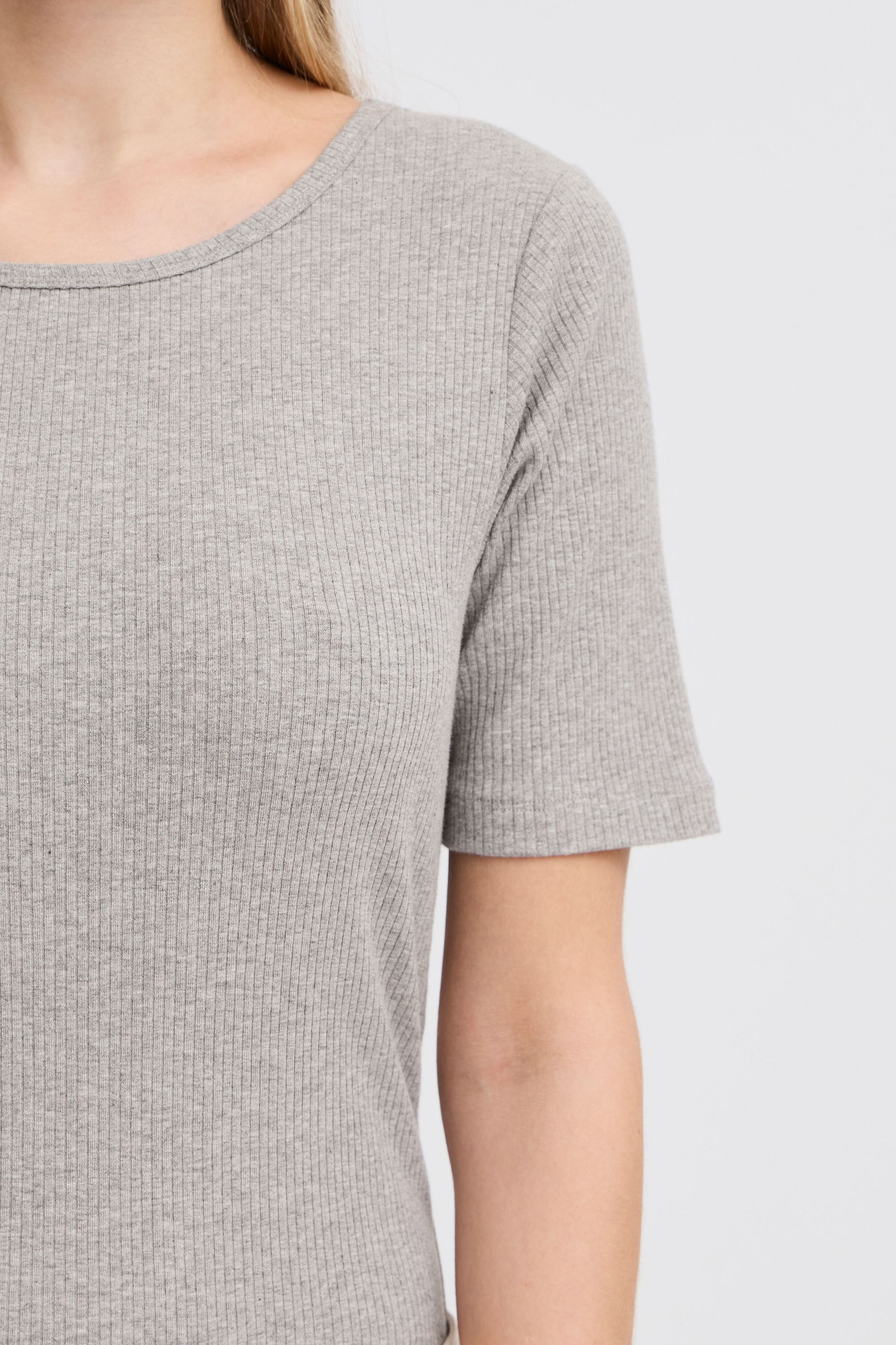 Ichi T-Shirt »T-Shirt IHPALMER RIB SS«