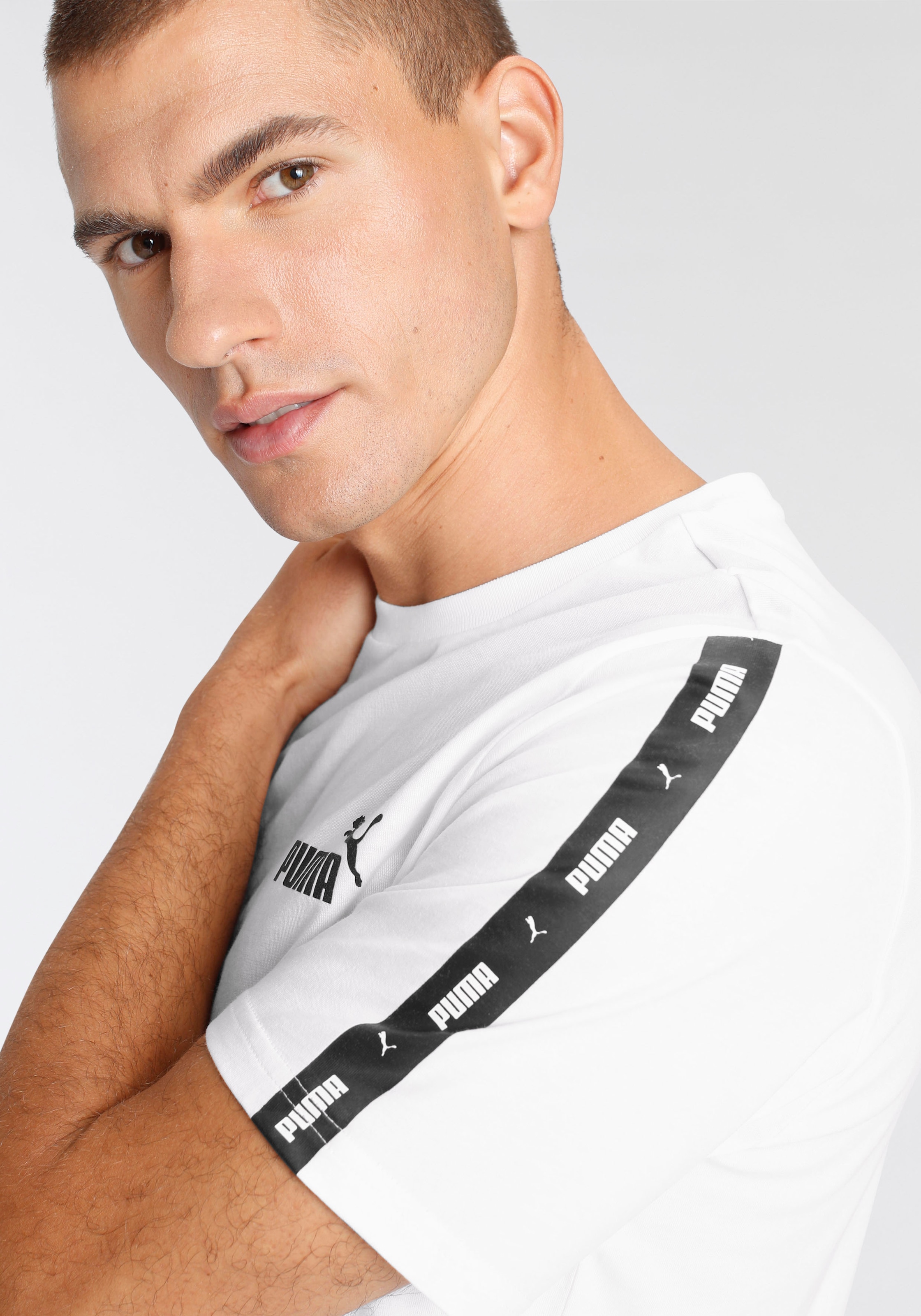 PUMA T-Shirt »ESS+ TAPE TEE« online bestellen bei OTTO | Sport-T-Shirts