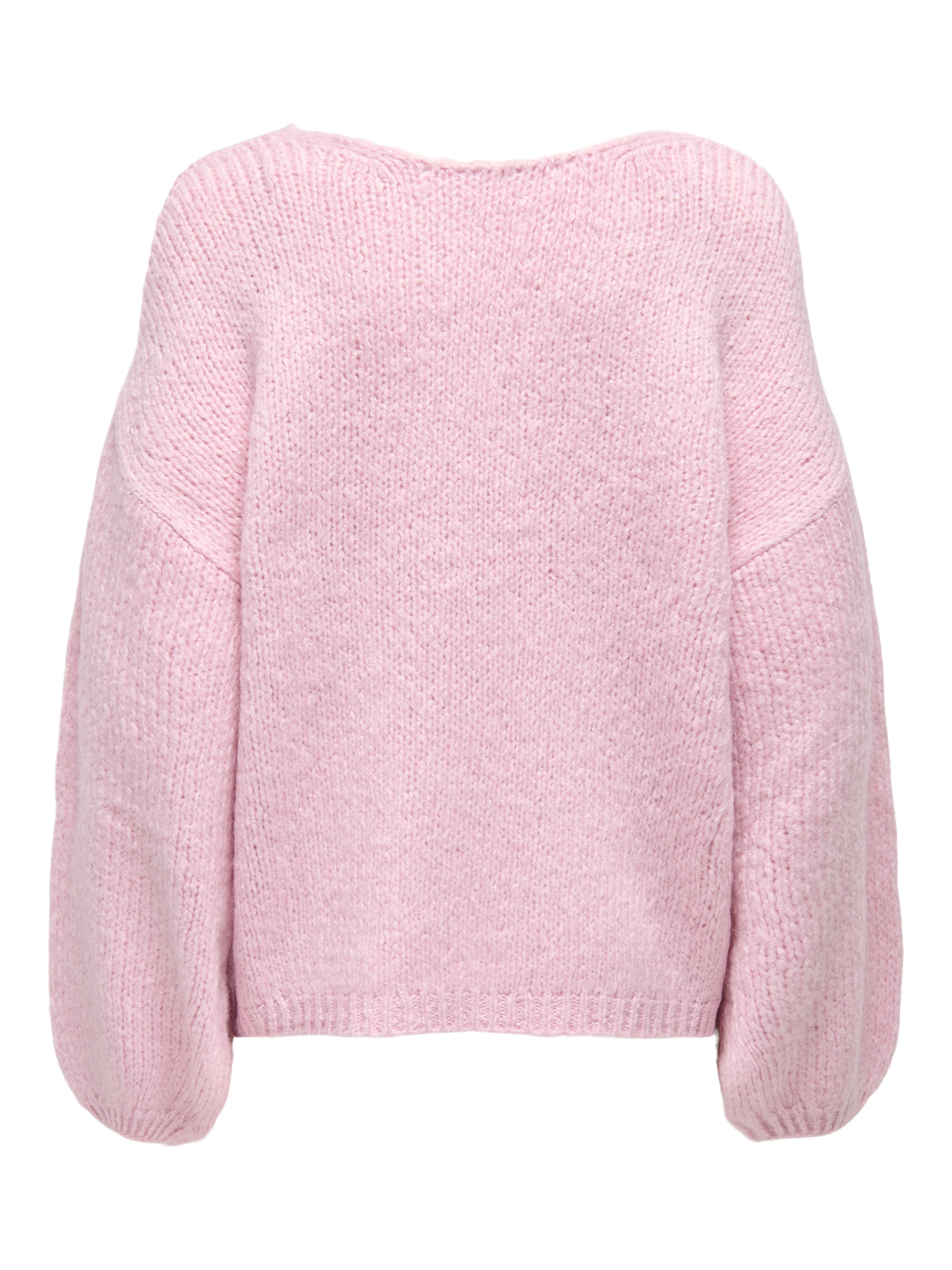 JDY V-Ausschnitt-Pullover »JDYDINEA L/S REVERSIBLE PULLOV. KNT NOOS« Kunstfaser, regular fit