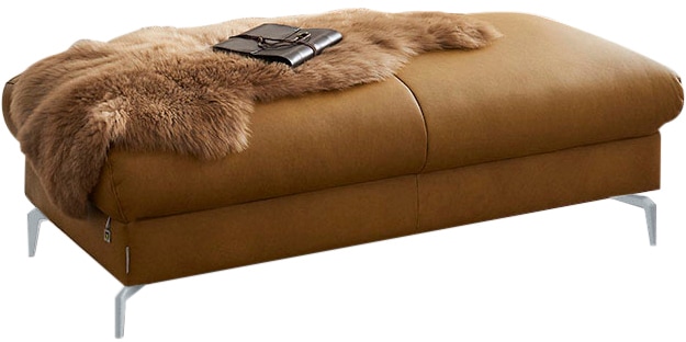 W.Schillig Polsterhocker »piedroo in gelb, Größe B/H/T: 141 cm x 42 cm x 70 cm