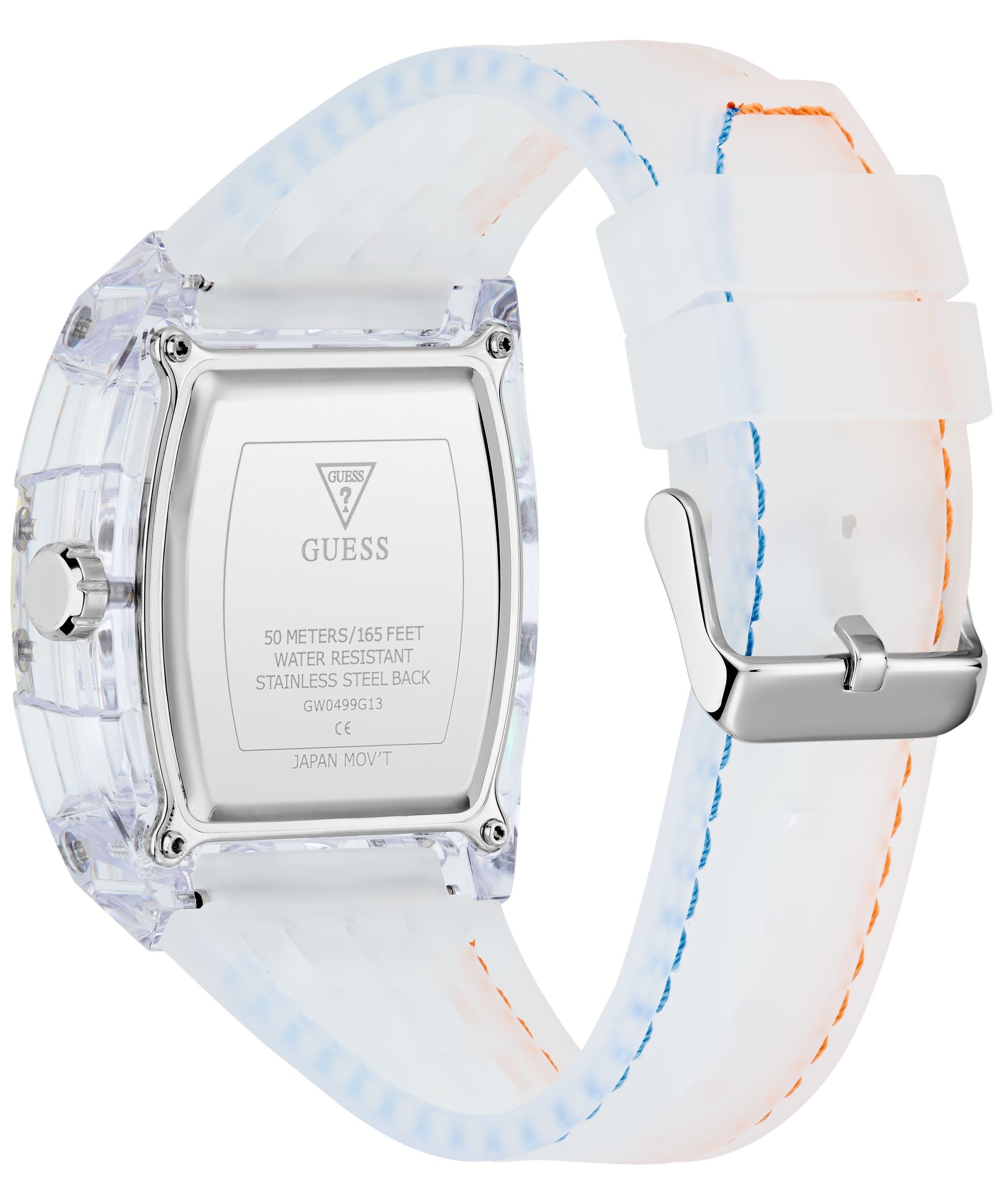 Guess Multifunktionsuhr »PHOENIX« Quarzuhr, Armbanduhr, Herrenuhr, Silikonarmband, analog, Wochentag