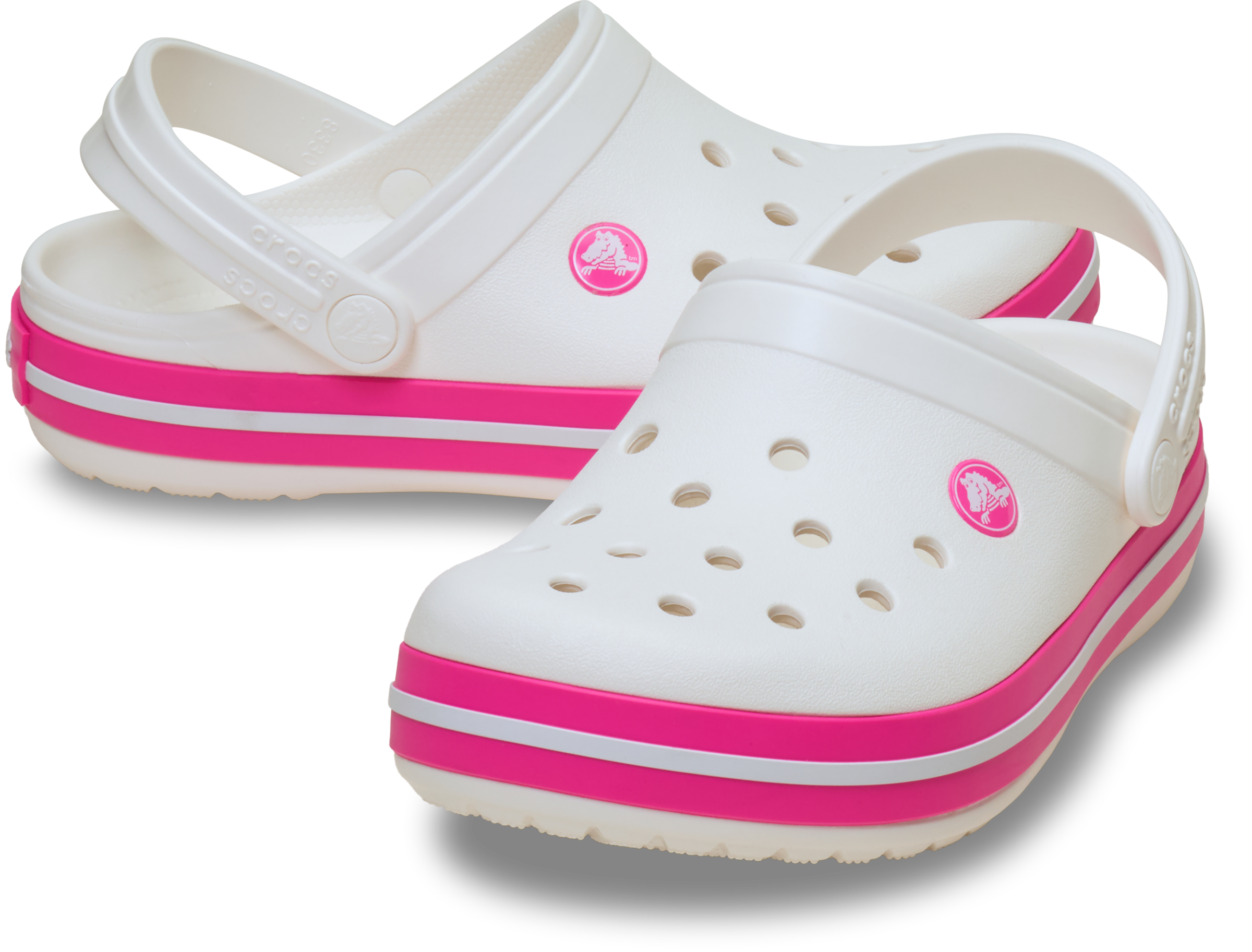 Crocs Clog »Crocband Clog K«  Sommerschuh, Schlappen, Hausschuh, Badeschuh mit Kontrast-Akzenten