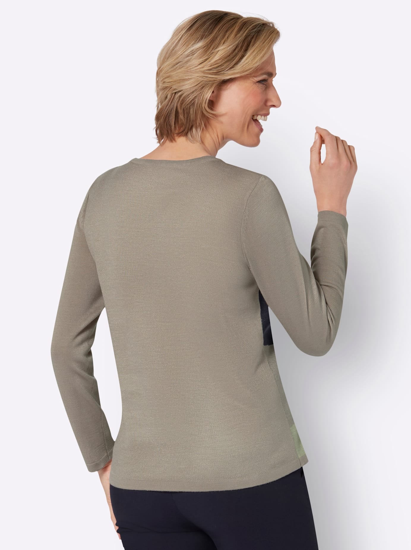 Classic Basics Jacquardpullover »Langarm-Pullover«