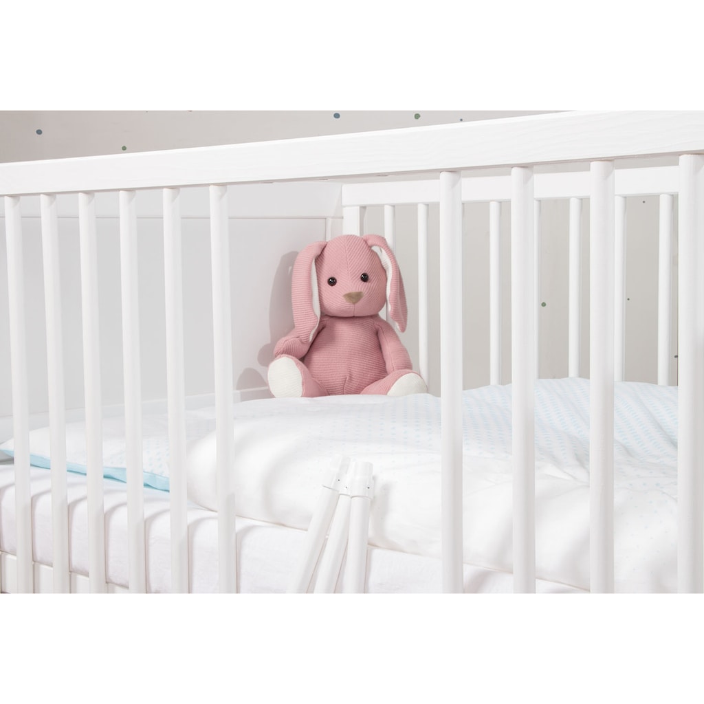 Pinolino® Babymöbel-Set »Jarle breit«, (Spar-Set, 2 St., Gitterbett, Wickelkommode)