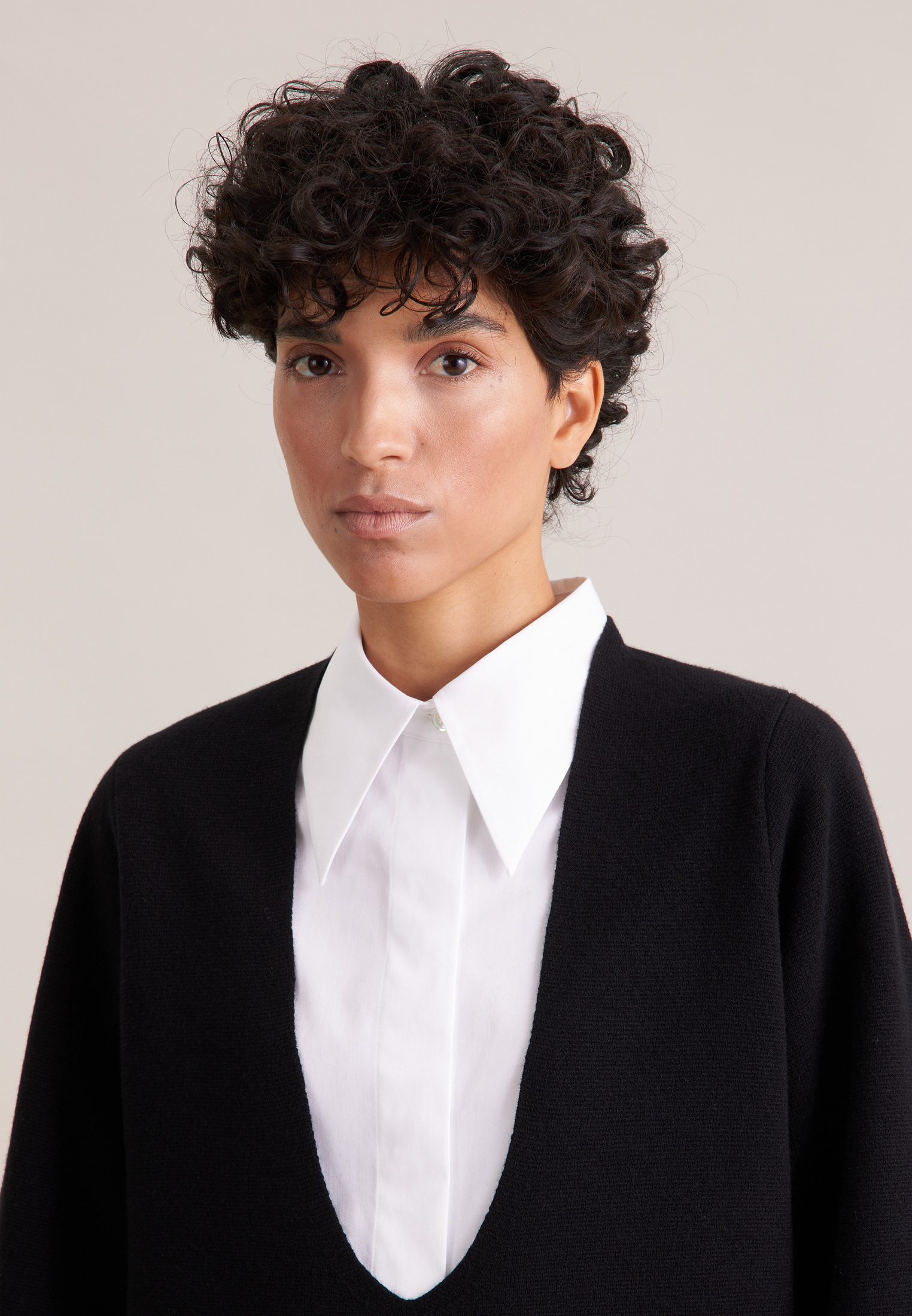 seidensticker Strickpullover 1/1 V-Neck Uni