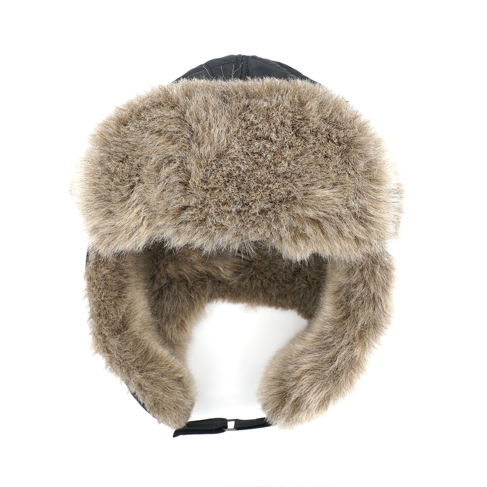 CAPO Ohrenmütze gesteppt, mit Umschlag