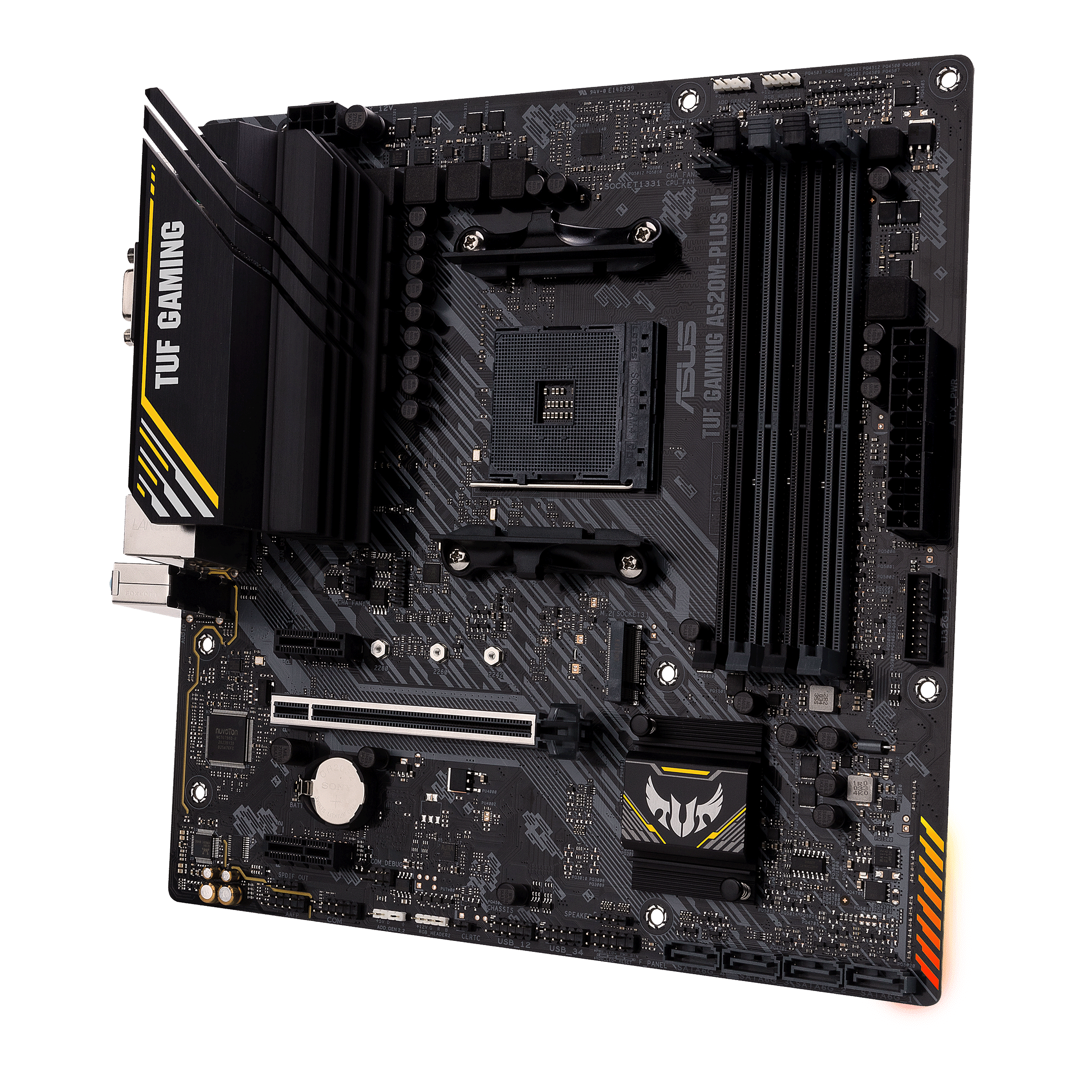 Asus Mainboard »TUF GAMING A520M-PLUS II«