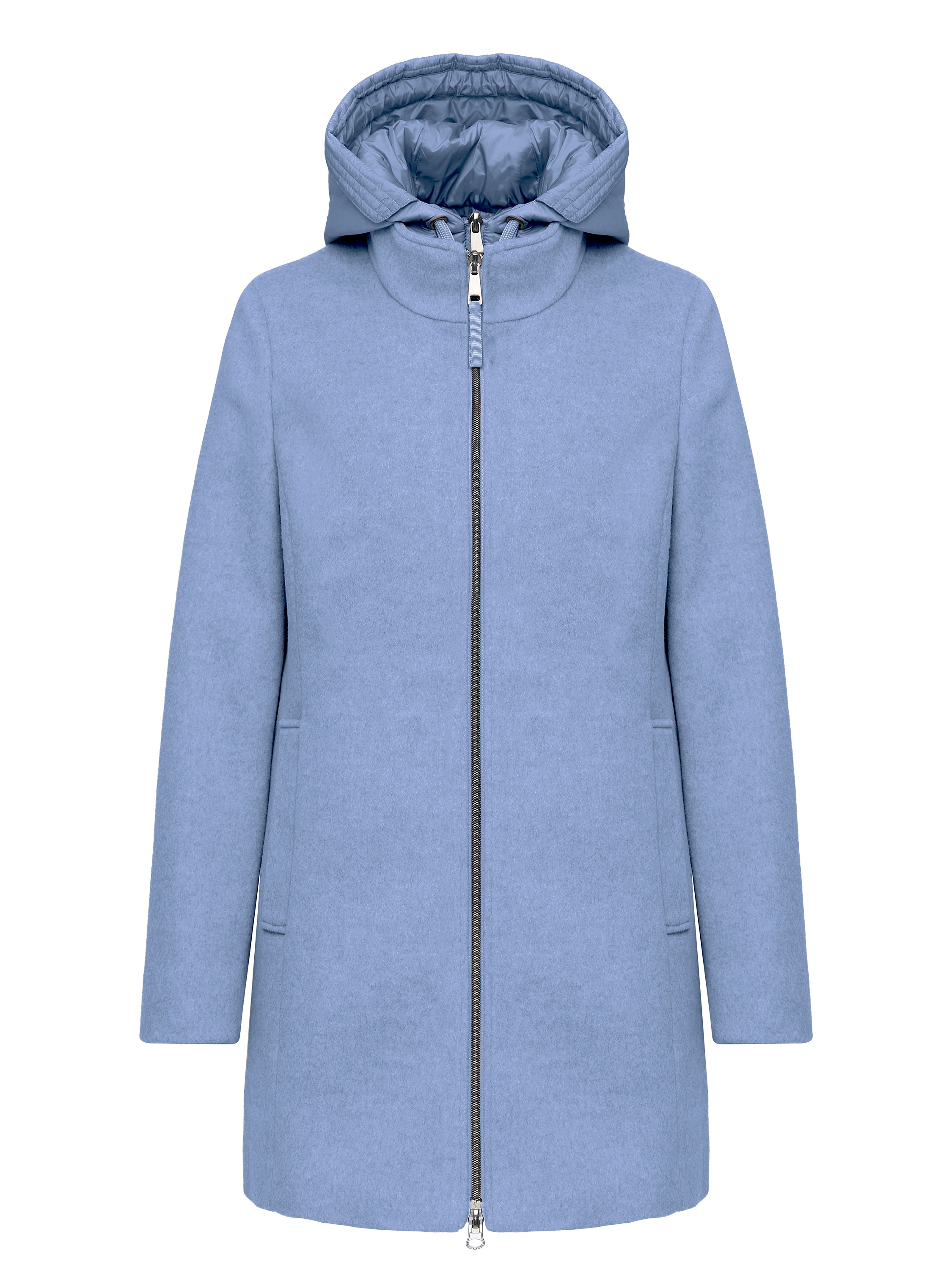 MANISA Wolljacke, mit Kapuze, mit herausnehmbarer Kapuze
