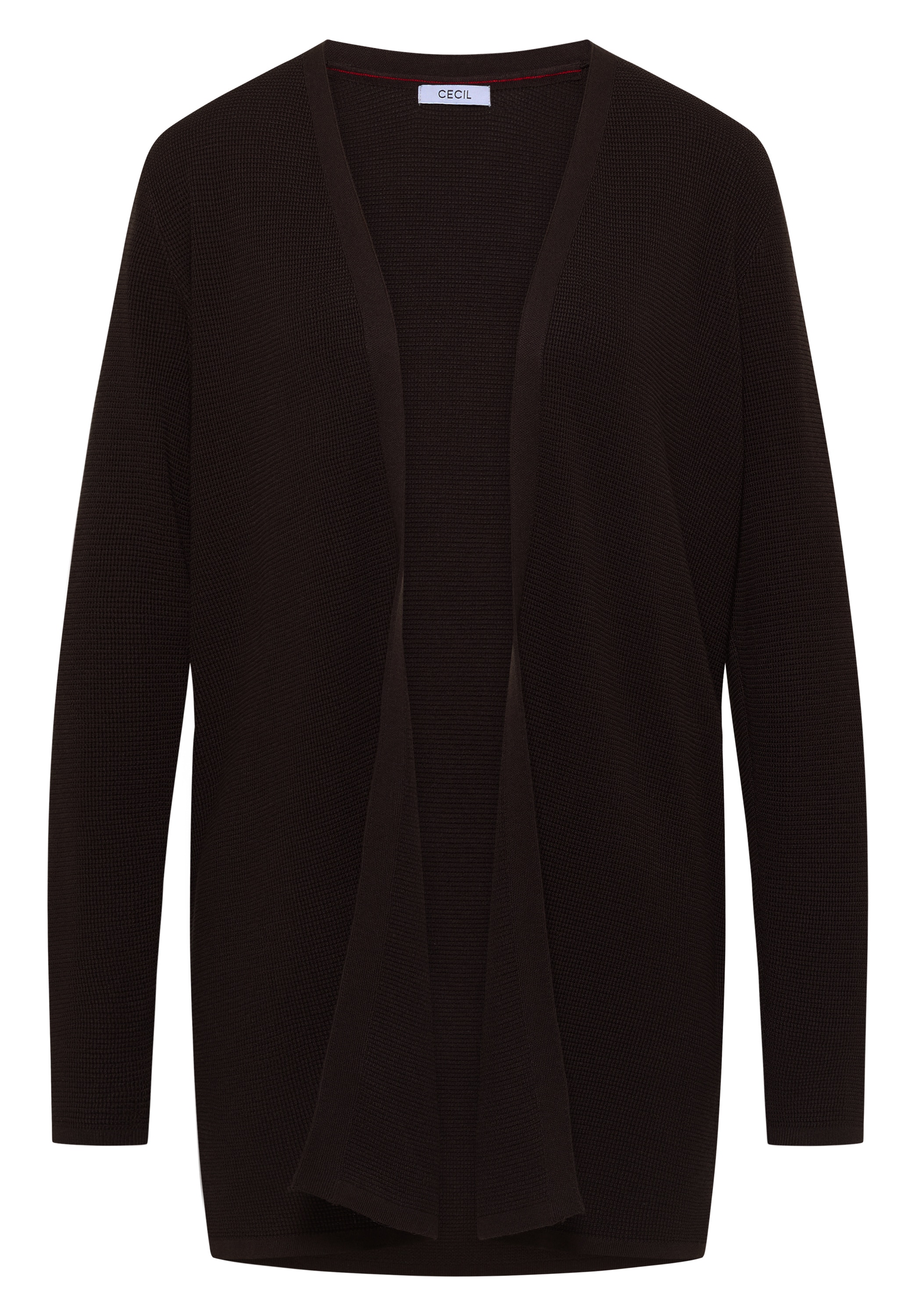 Cecil Longstrickjacke Waffelstrukturmuster