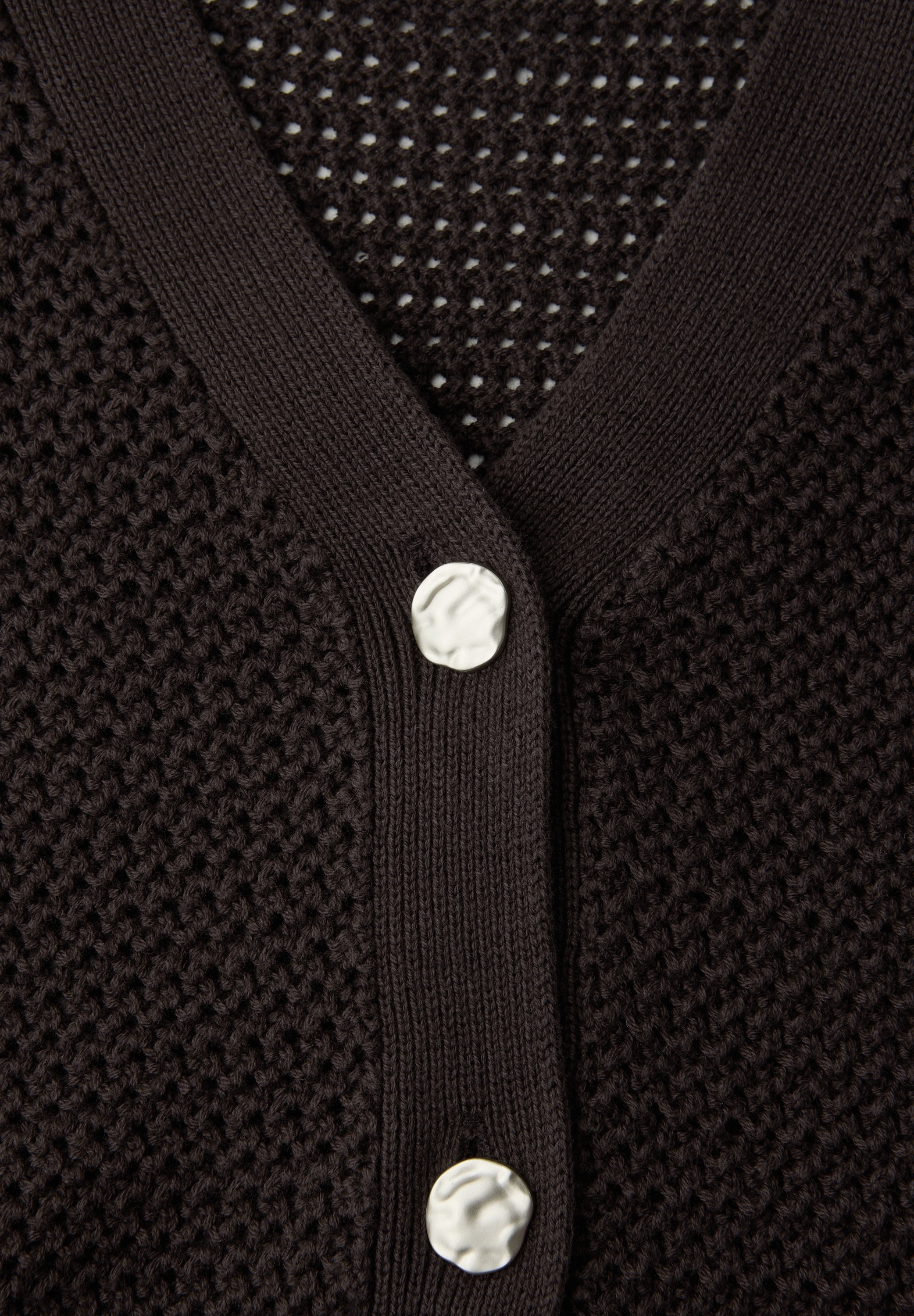 STREET ONE Cardigan mit V-Neck und Struktur