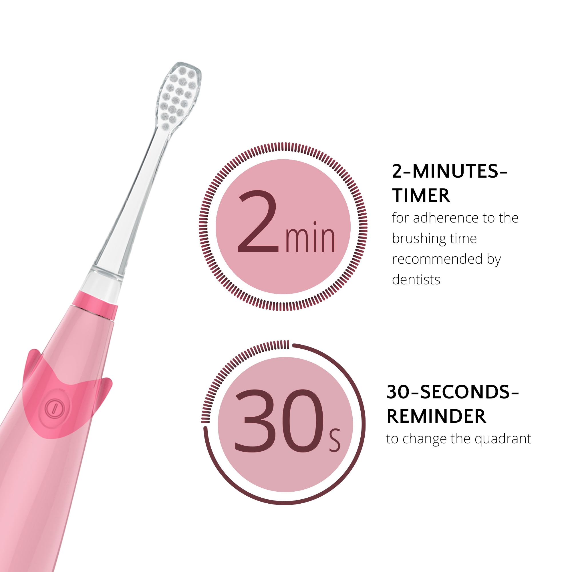 AILORIA Elektrische Kinderzahnbürste »Kinder-Schallzahnbürste BUBBLE BRUSH«