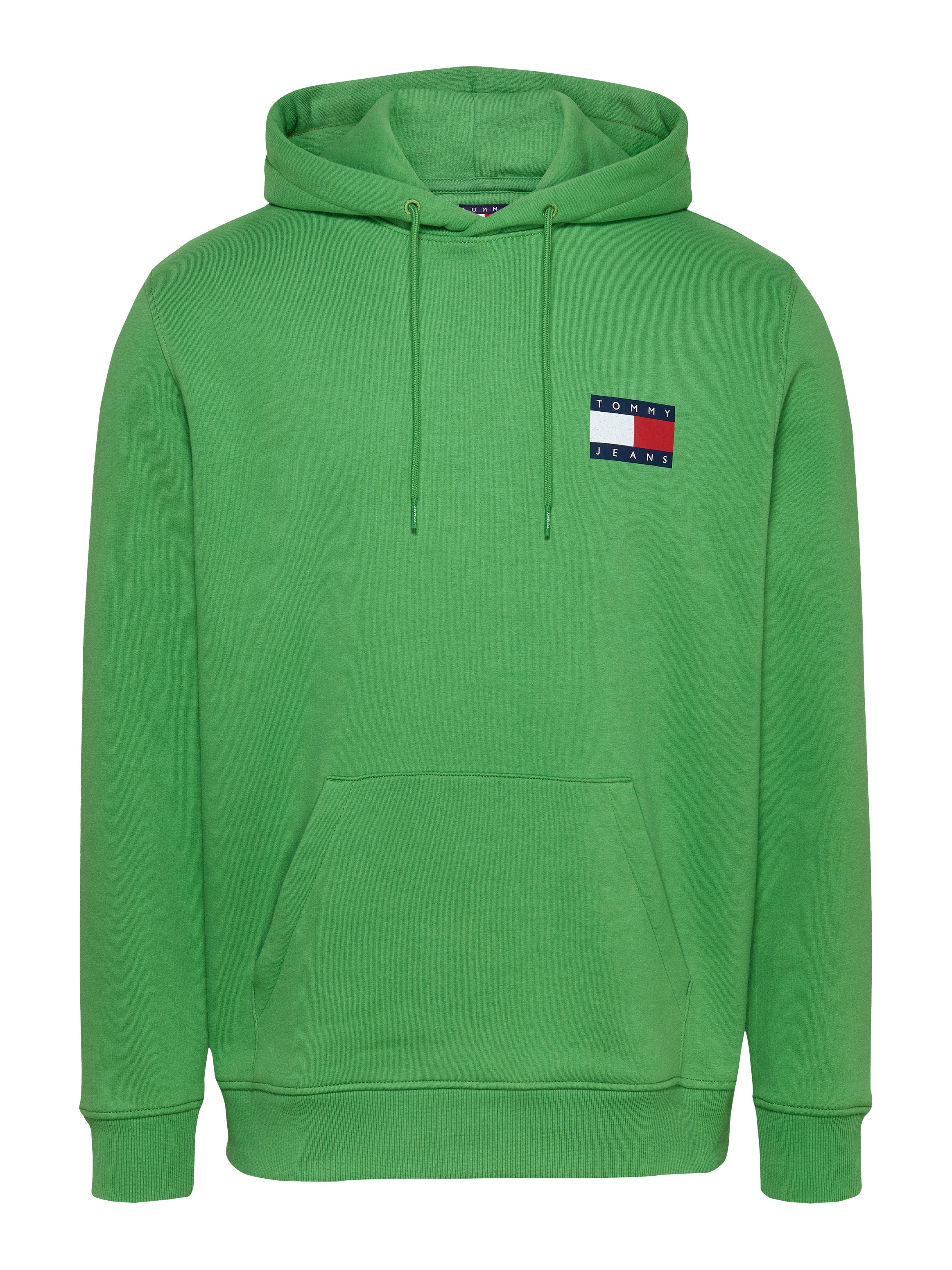 Tommy Jeans Sweatshirt »TJM REG ESSENTIAL FLAG HOOD EXT«, mit bedruckten Markenlogo auf Brusthöhe