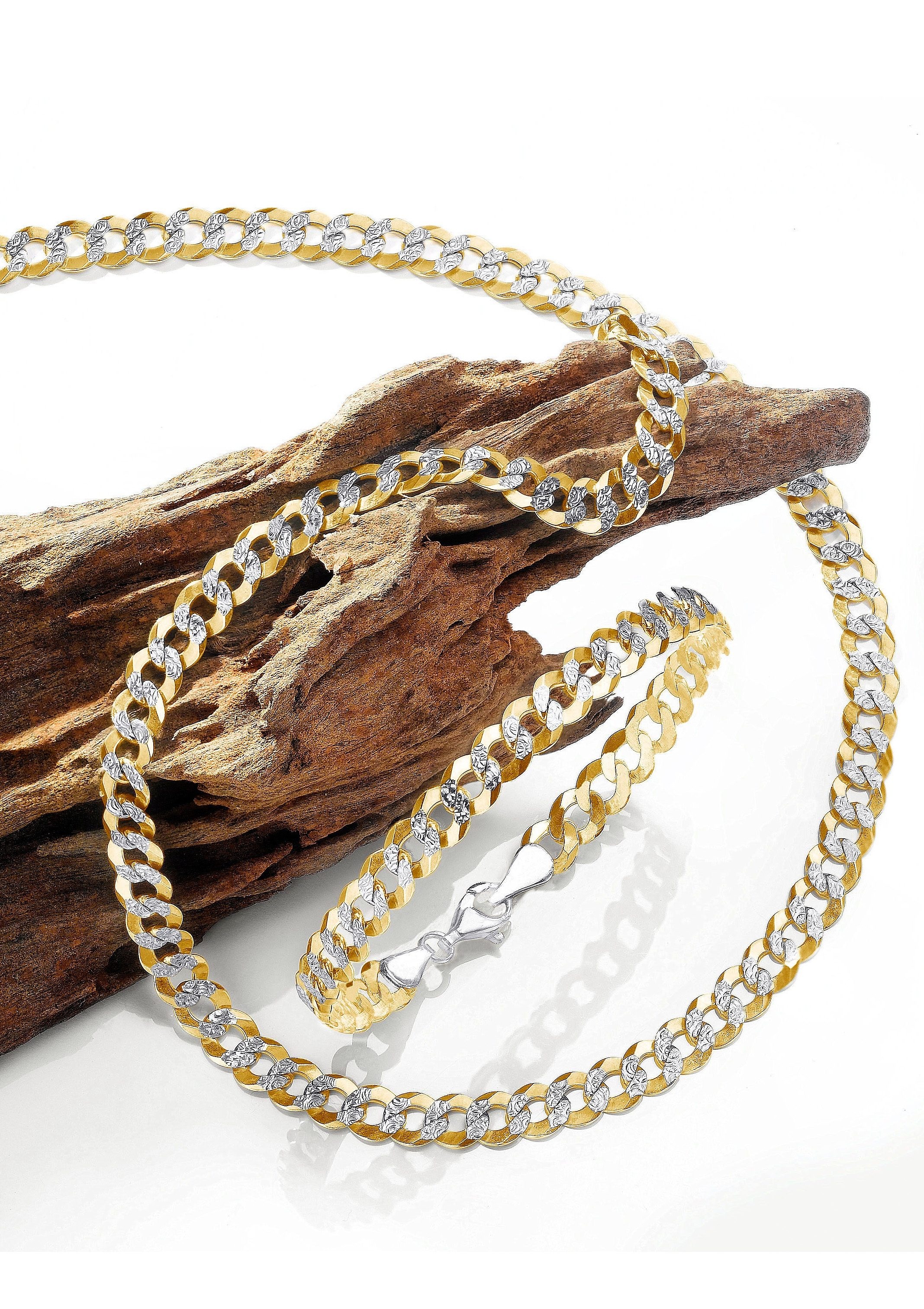 Firetti Schmuckset »Multipack Schmuck Geschenk Silber 925 Halskette Armkette«, (Set, 2 tlg.), zu Hoodie, Kleid, Shirt, Jeans, Sneaker! Anlass Geburtstag Weihnachten