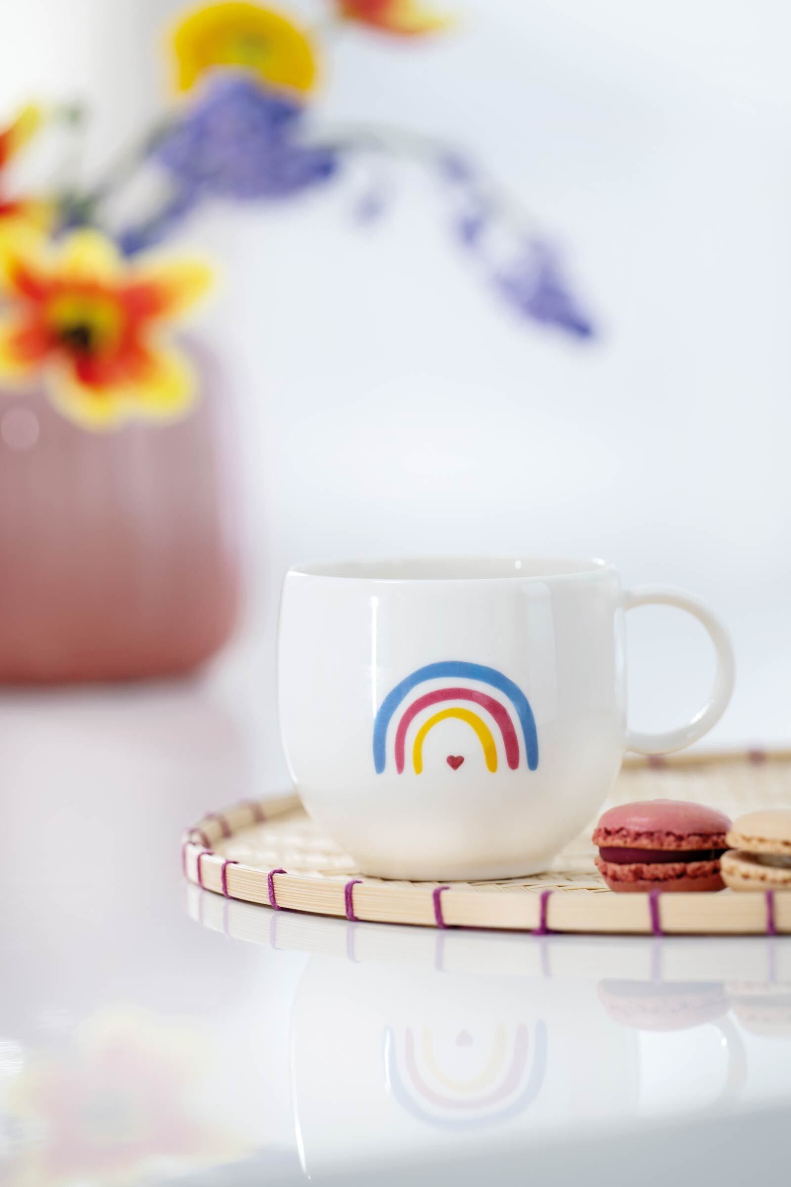 Villeroy & Boch Becher »Henkelbecher Be Happy With Love 290 ml bunt«