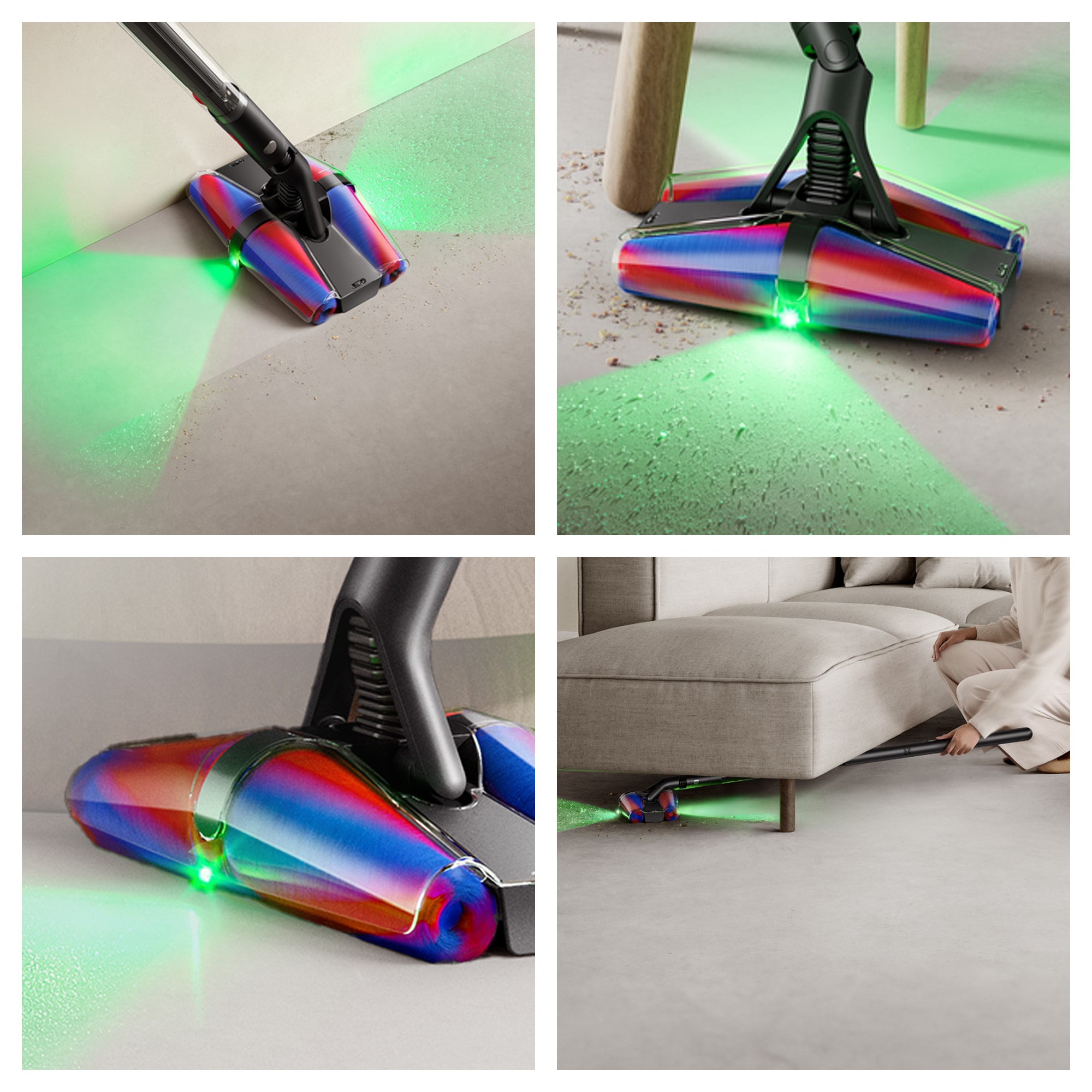 DYSON Akku-Stielstaubsauger »PencilVac™ Fluffycones« Saugkraft bis zu: 55 AW, Voller innovativer  Technologie