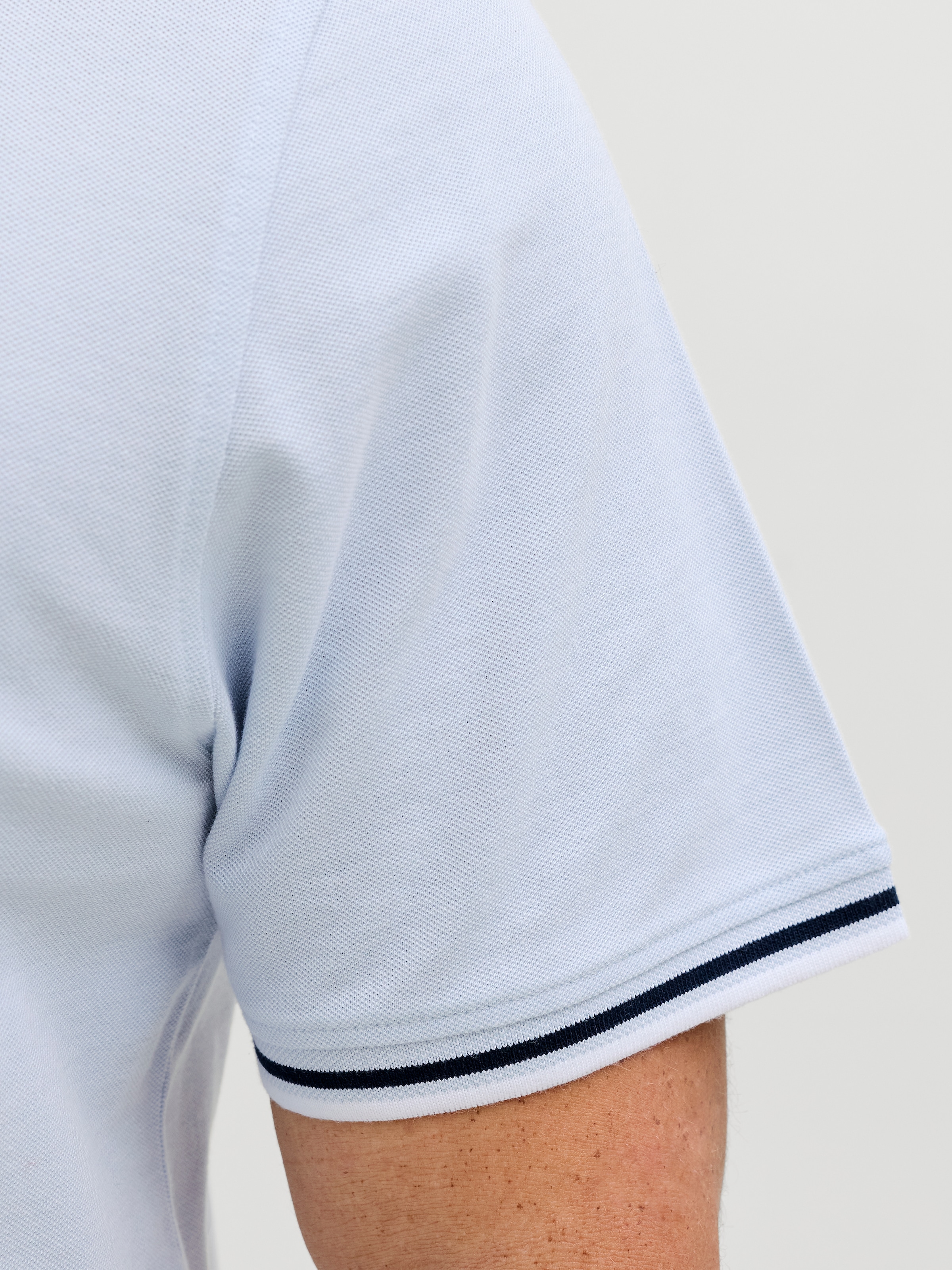 Jack & Jones PlusSize Poloshirt »JJEPAULOS POLO SS NOOS PLS« Baumwolle, regular fit