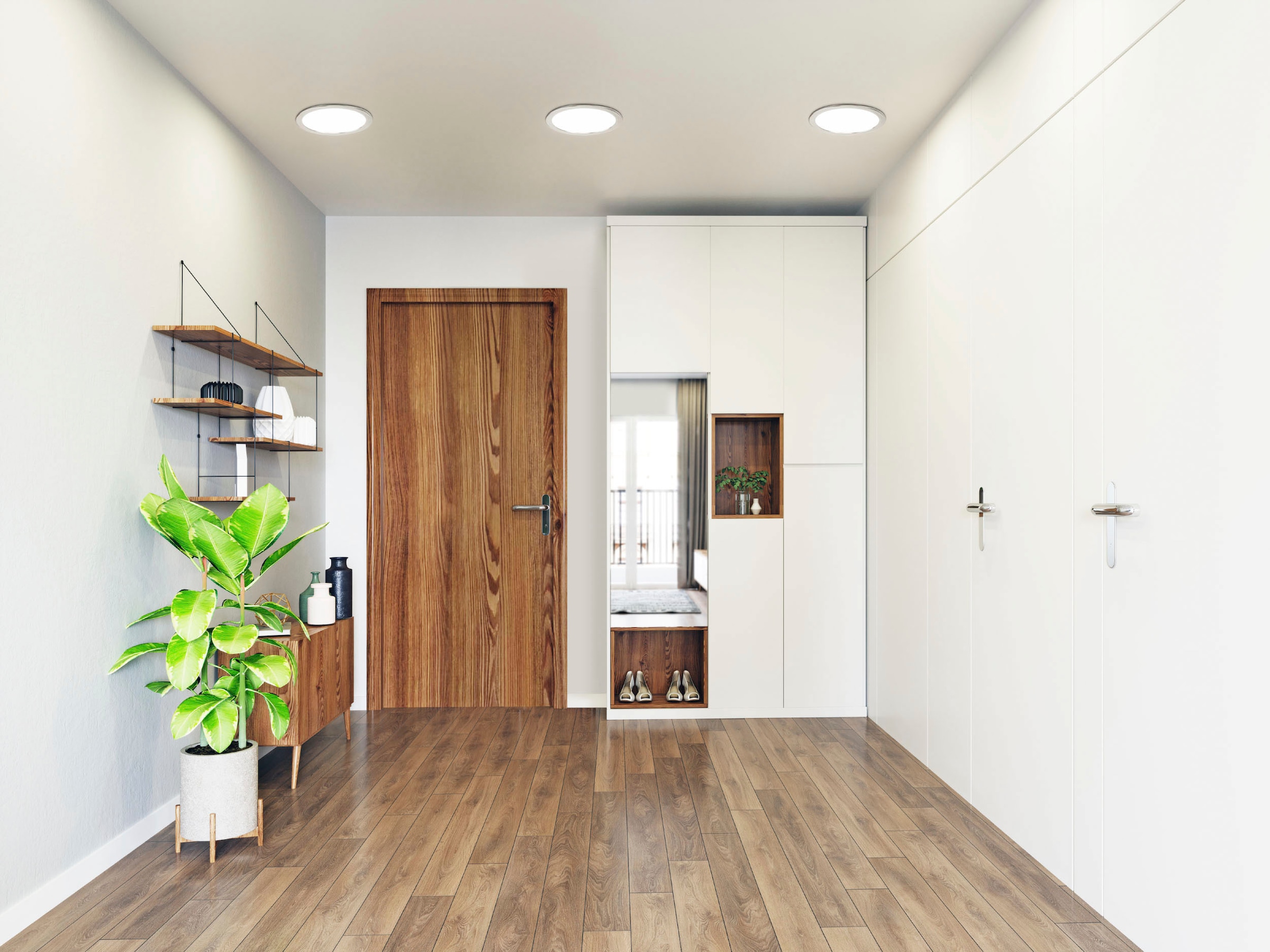 EGLO Deckenleuchte »FUEVA-Z«, Leuchtmittel LED-Modul | LED fest integriert, Deckenleuchte in nickel aus Alu - 16,5W - warmweiß - kaltweiß