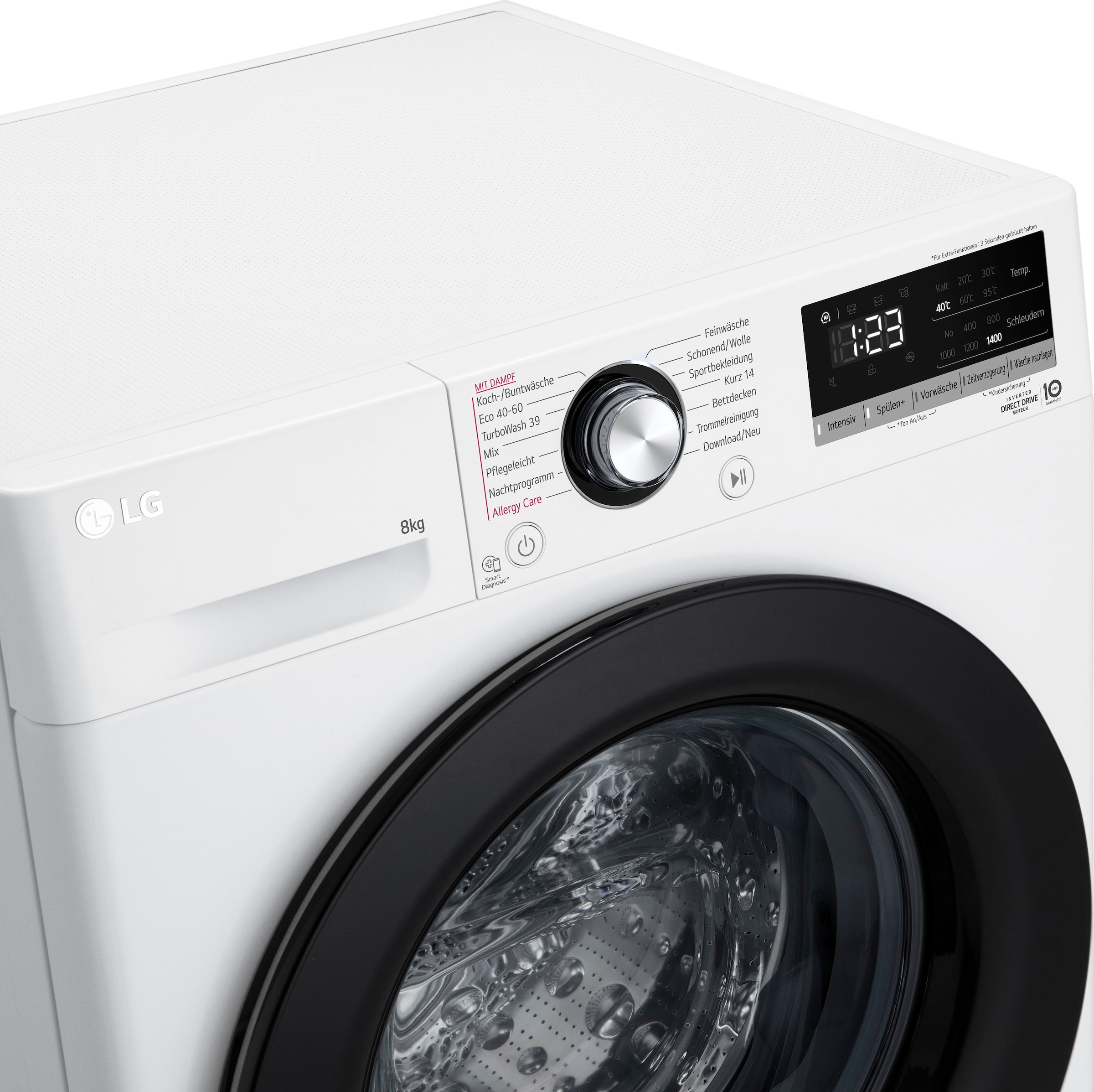 LG Waschmaschine »F4WV4085«, Shop 1400 U/min kg, OTTO F4WV4085, 8 Online im