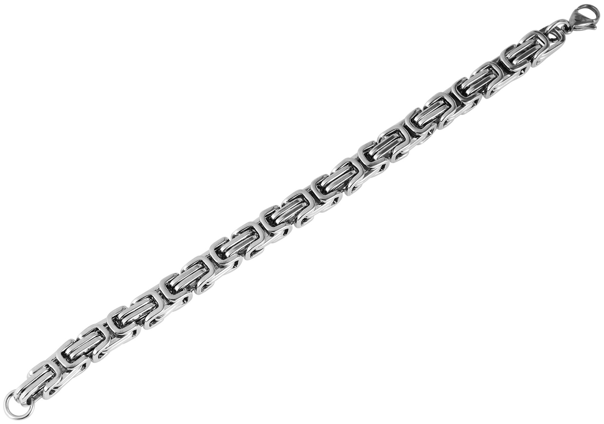 Adelia´s Armband »Unisex Armband aus Edelstahl 19 cm«