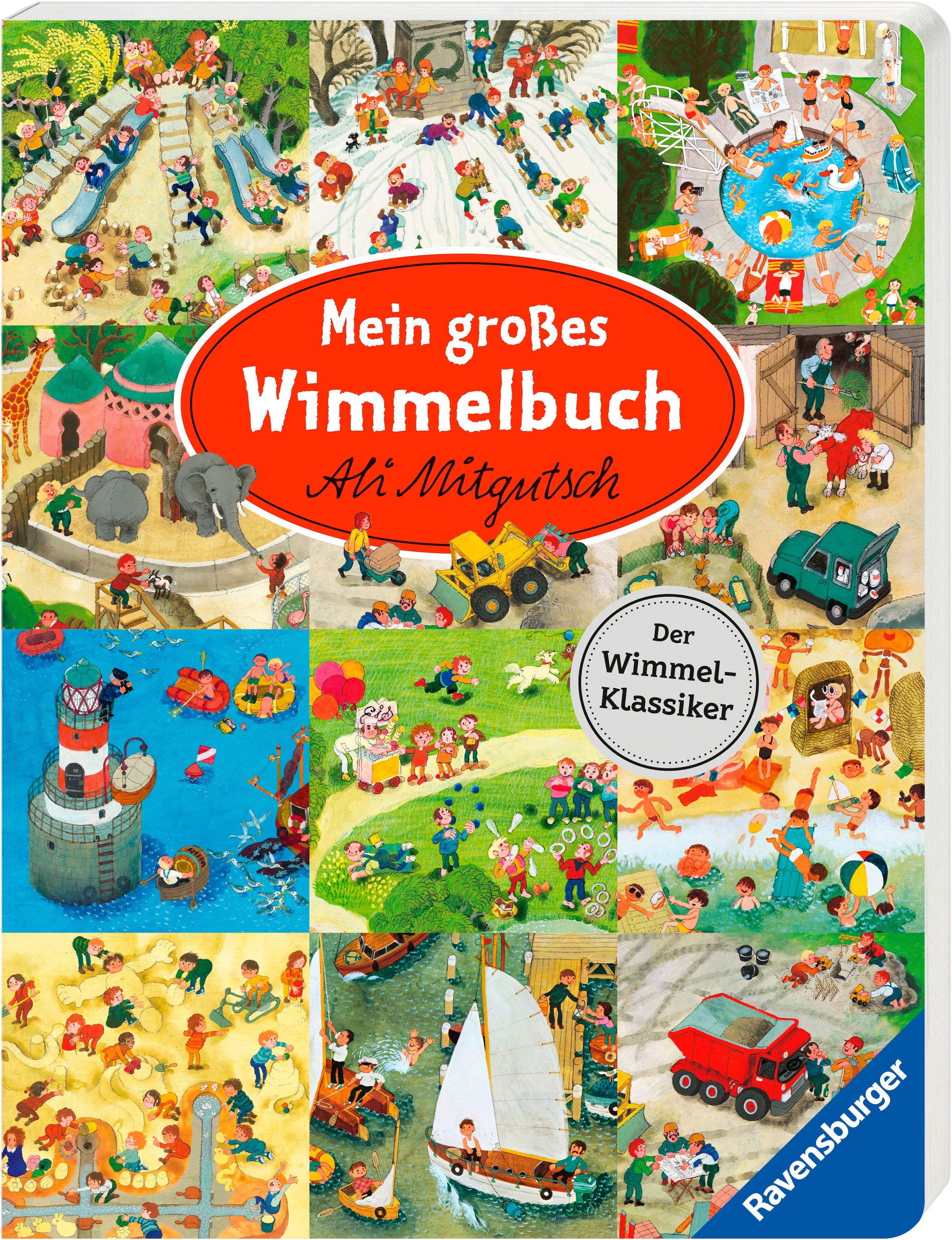 Ravensburger Buch »Pappbilderbuch, Mein großes Wimmelbuch«