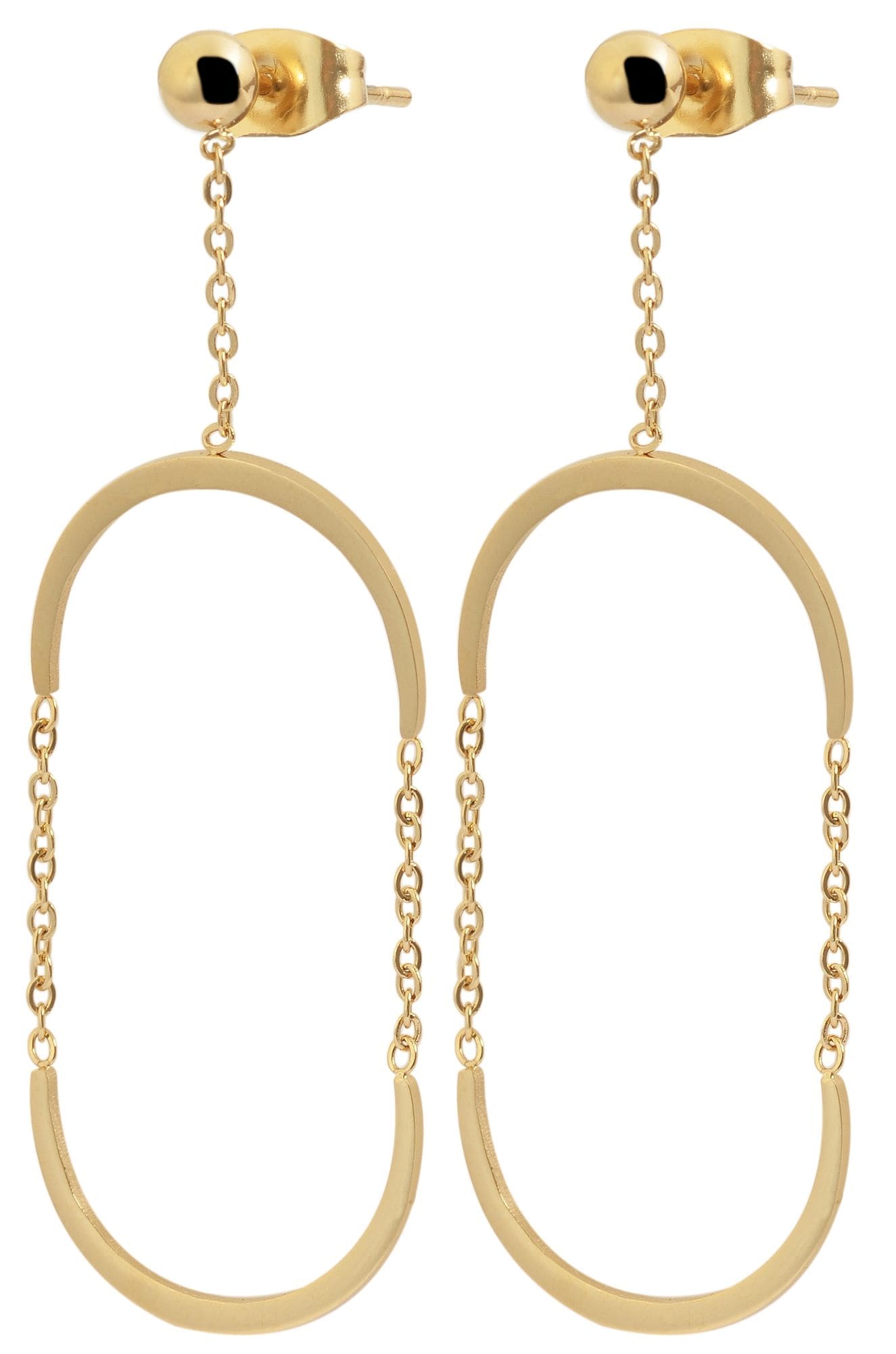 Adelia´s Paar Ohrhänger »Damen Ohrringe aus Edelstahl«