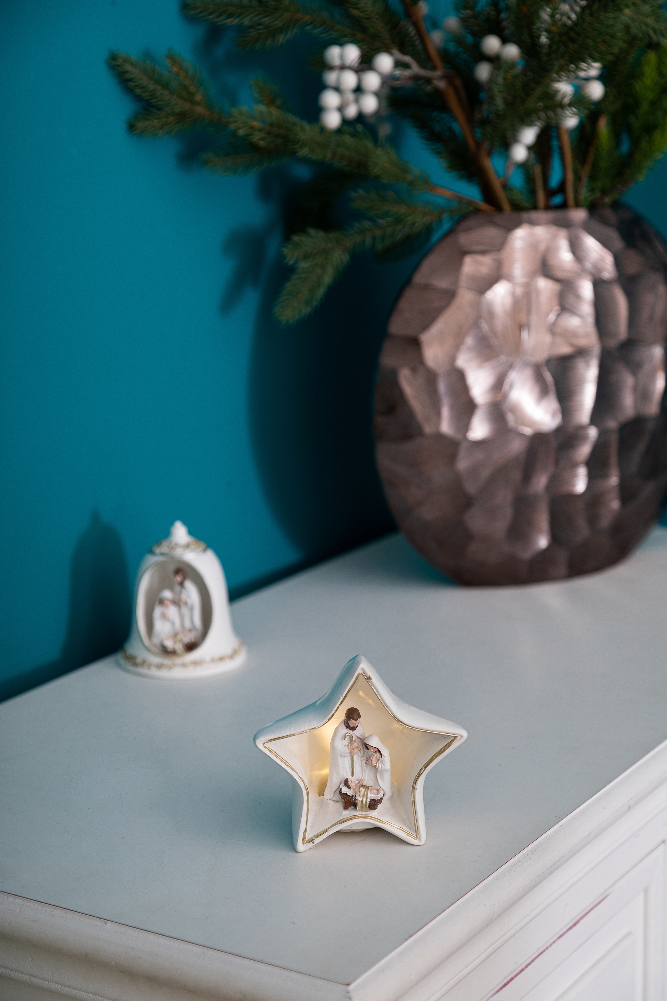 Myflair Möbel & Accessoires LED kaufen Krippe bei Beleuchtung (1 mit »Weihnachtsdeko«, OTTO tlg.)