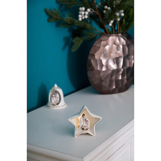 Myflair Möbel & Accessoires Krippe »Weihnachtsdeko«, (1 tlg.), mit LED  Beleuchtung kaufen bei OTTO