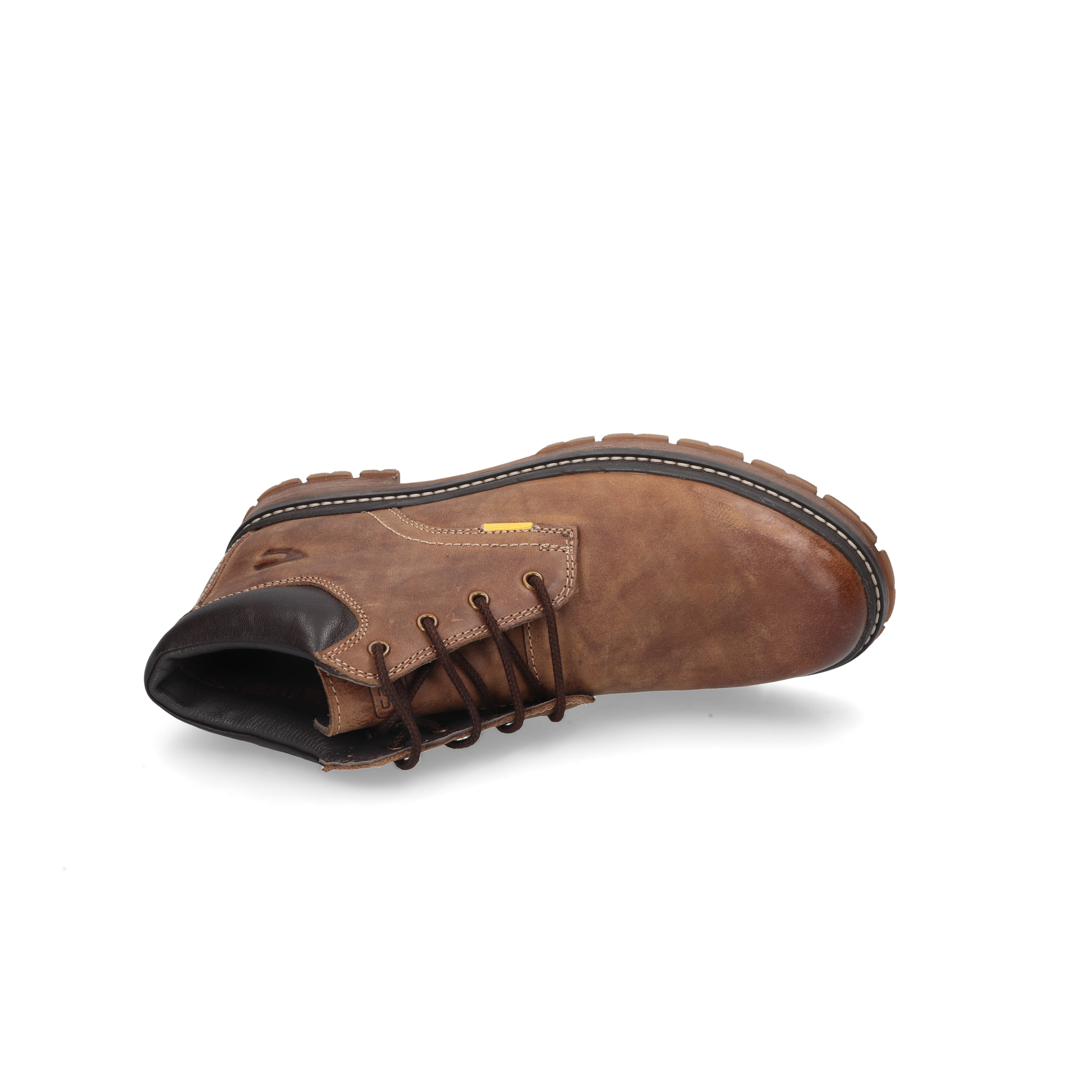camel active Schnürboots  Schnürstiefelette, Herbst-Boots mit Profilsohle
