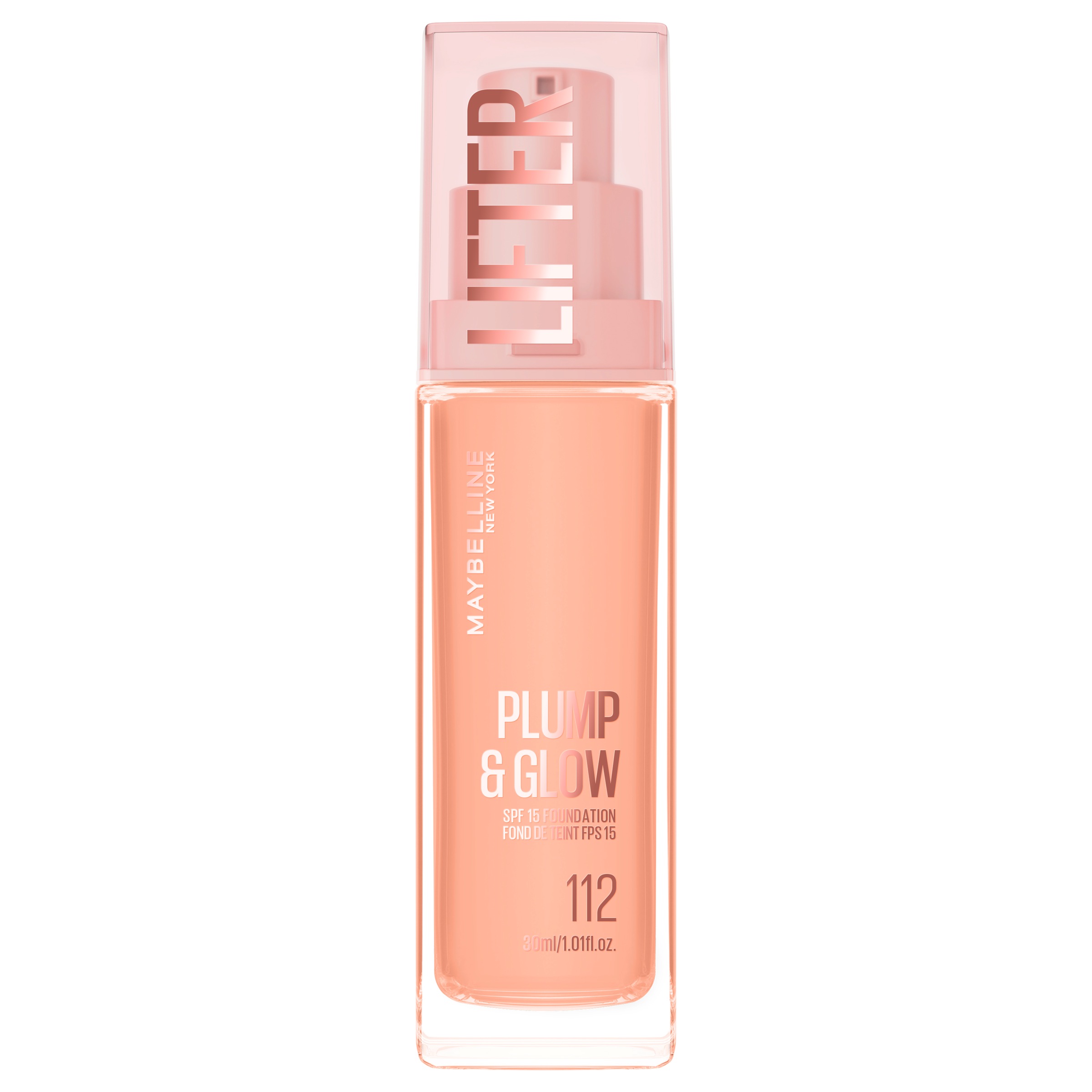 MAYBELLINE NEW YORK Foundation »LIFTER PLUMP AND GLOW FOUNDATION« verleiht sofort einen strahlenden Glow
