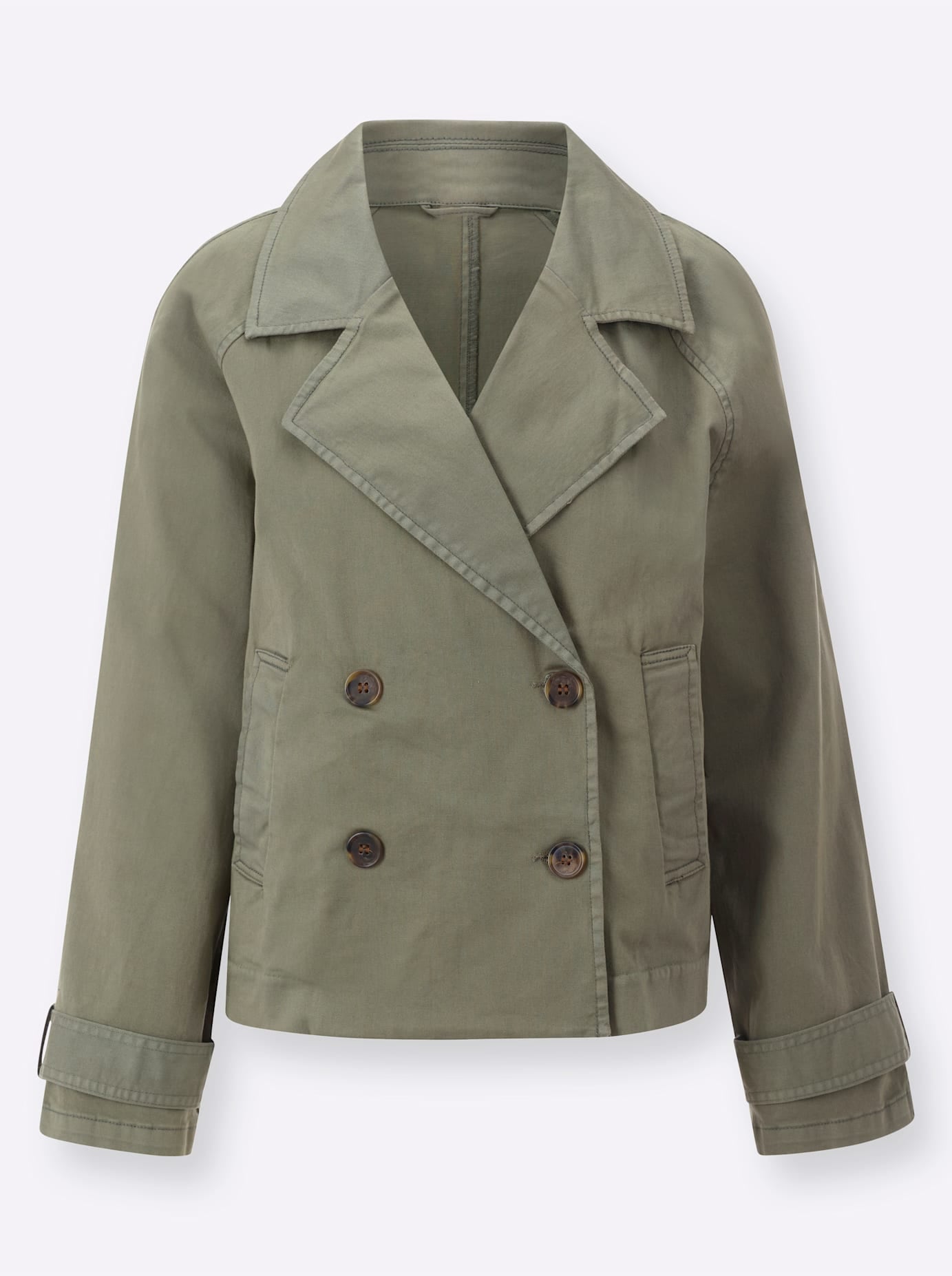 Classic Basics Langjacke, ohne Kapuze