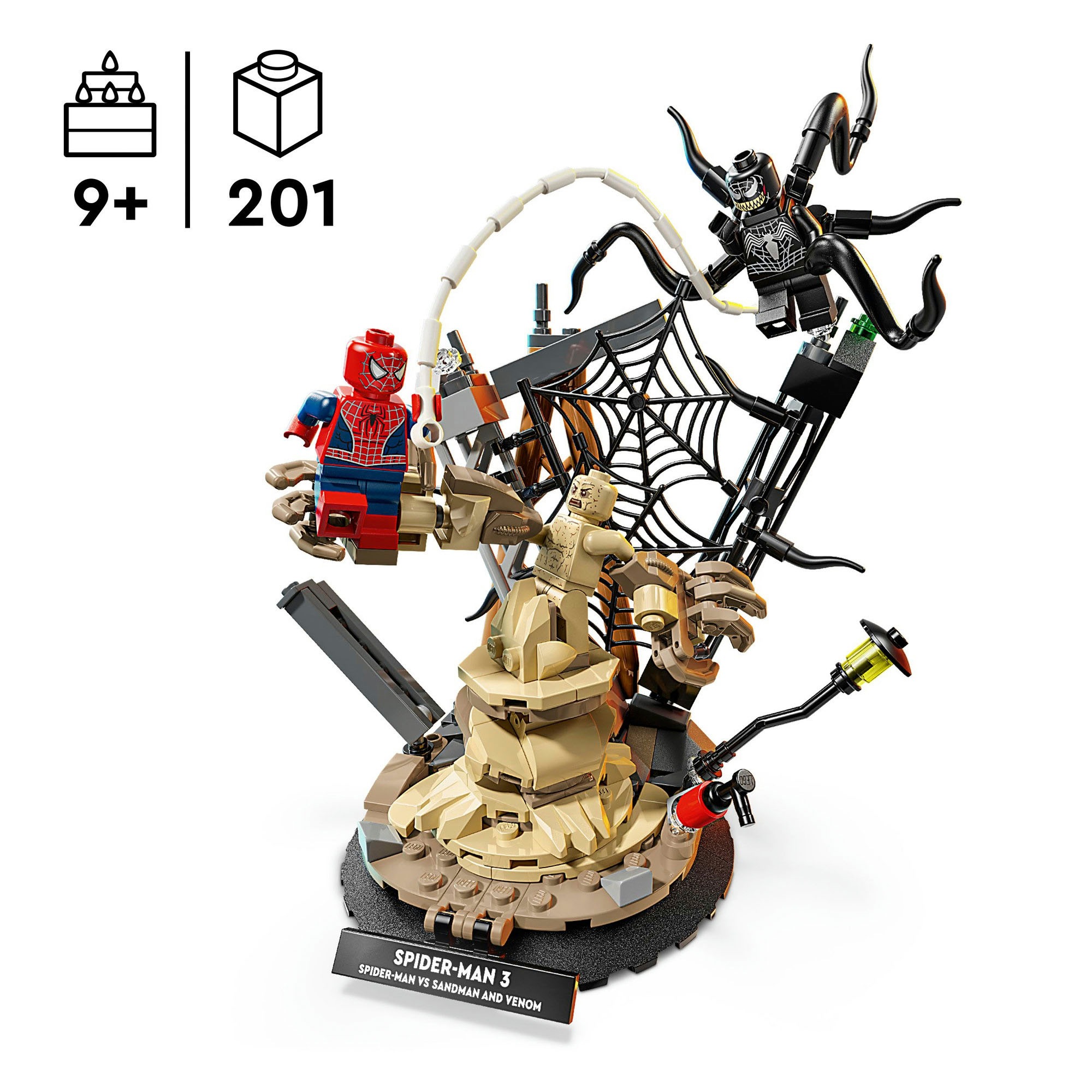 LEGO® Konstruktionsspielsteine »Großer Showdown: Spider-Man vs. Sandman (76334), LEGO Super Heroes« Made in Europe