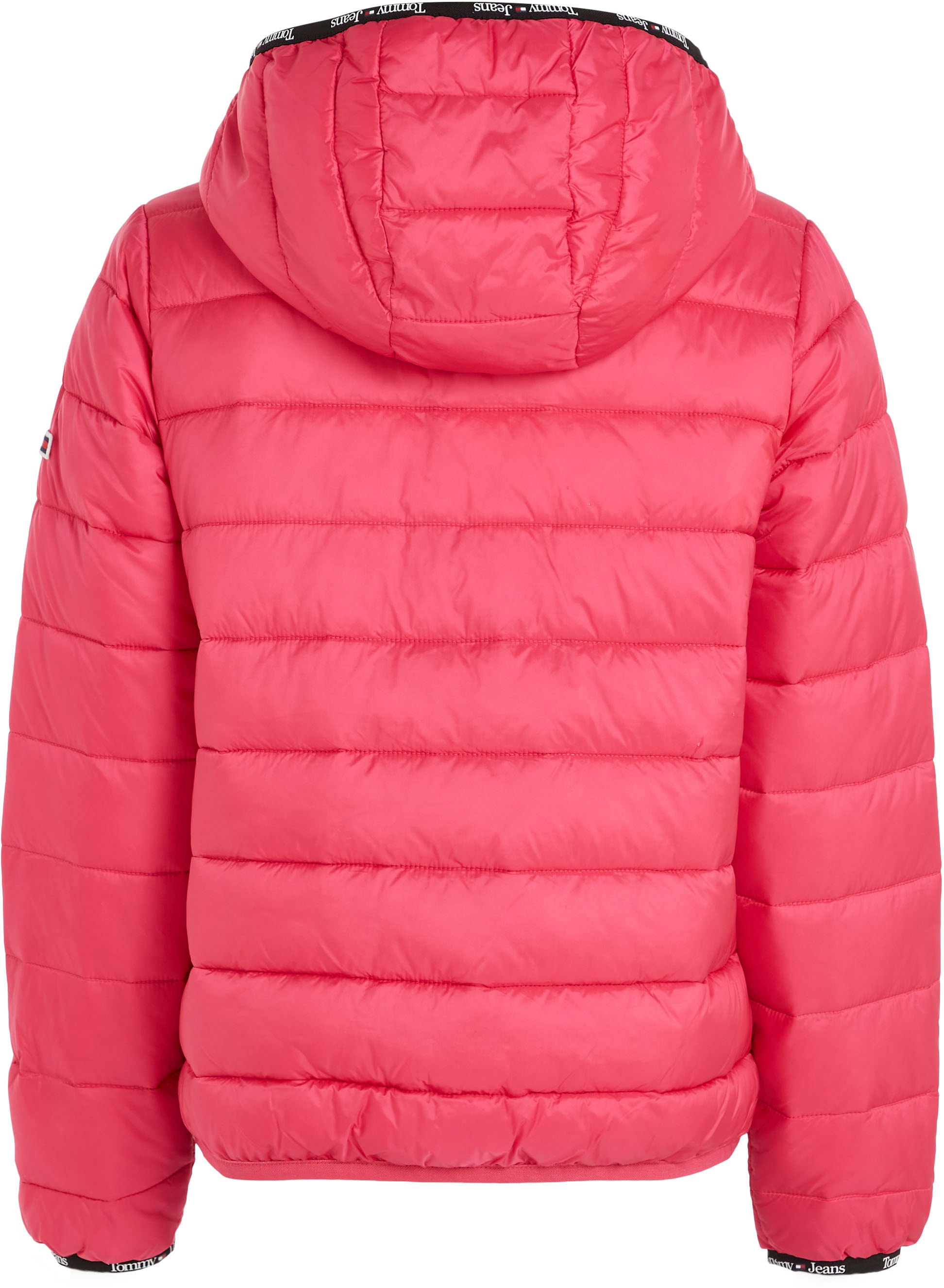 Tommy Jeans Steppjacke »TJW QUILTED TAPE HOODED JACKET«, mit Kapuze, mit  Tommy Jeans Branding-Bündchen bei OTTOversand