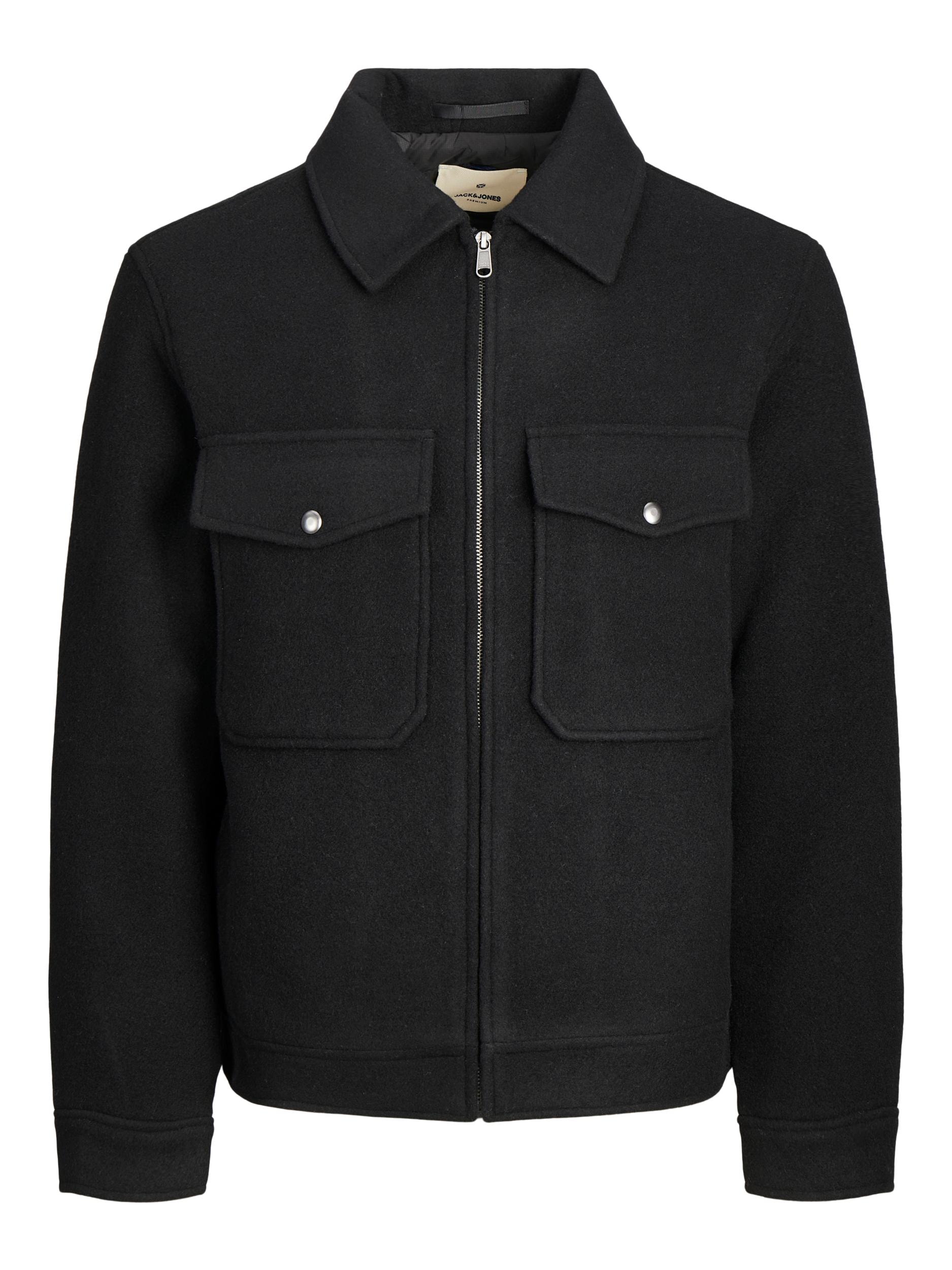 Jack & Jones Kurzjacke »JPRBLUBAXTER WOOL JACKET SN«