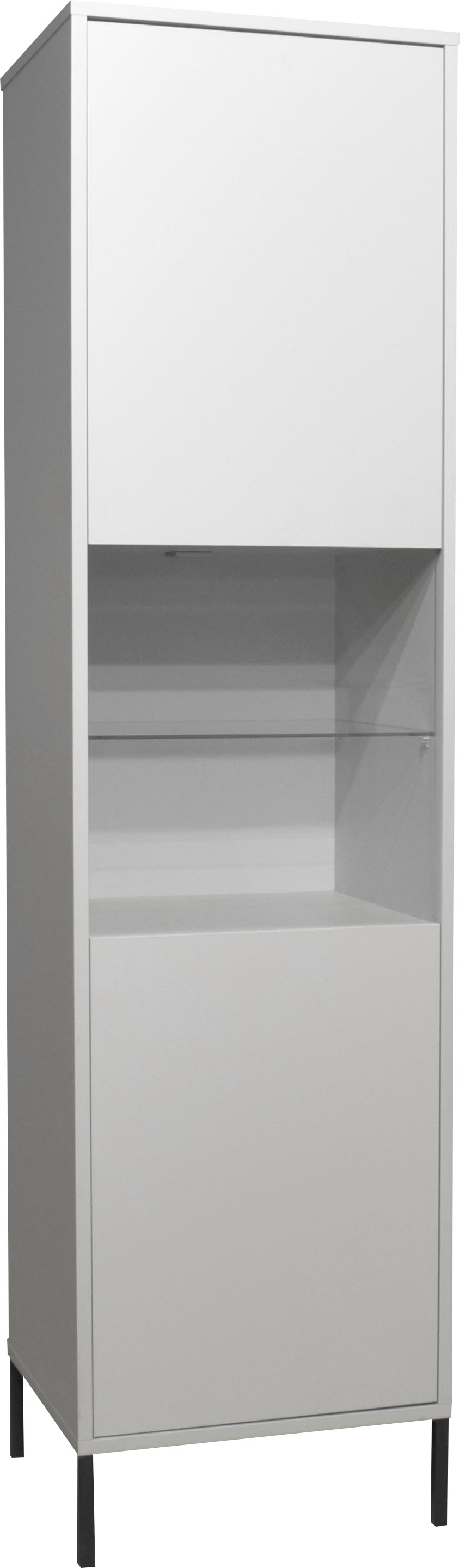 Mäusbacher Standvitrine »Bonnie TOPSELLER!«, Vitrine mit wechselbarem Türanschlag