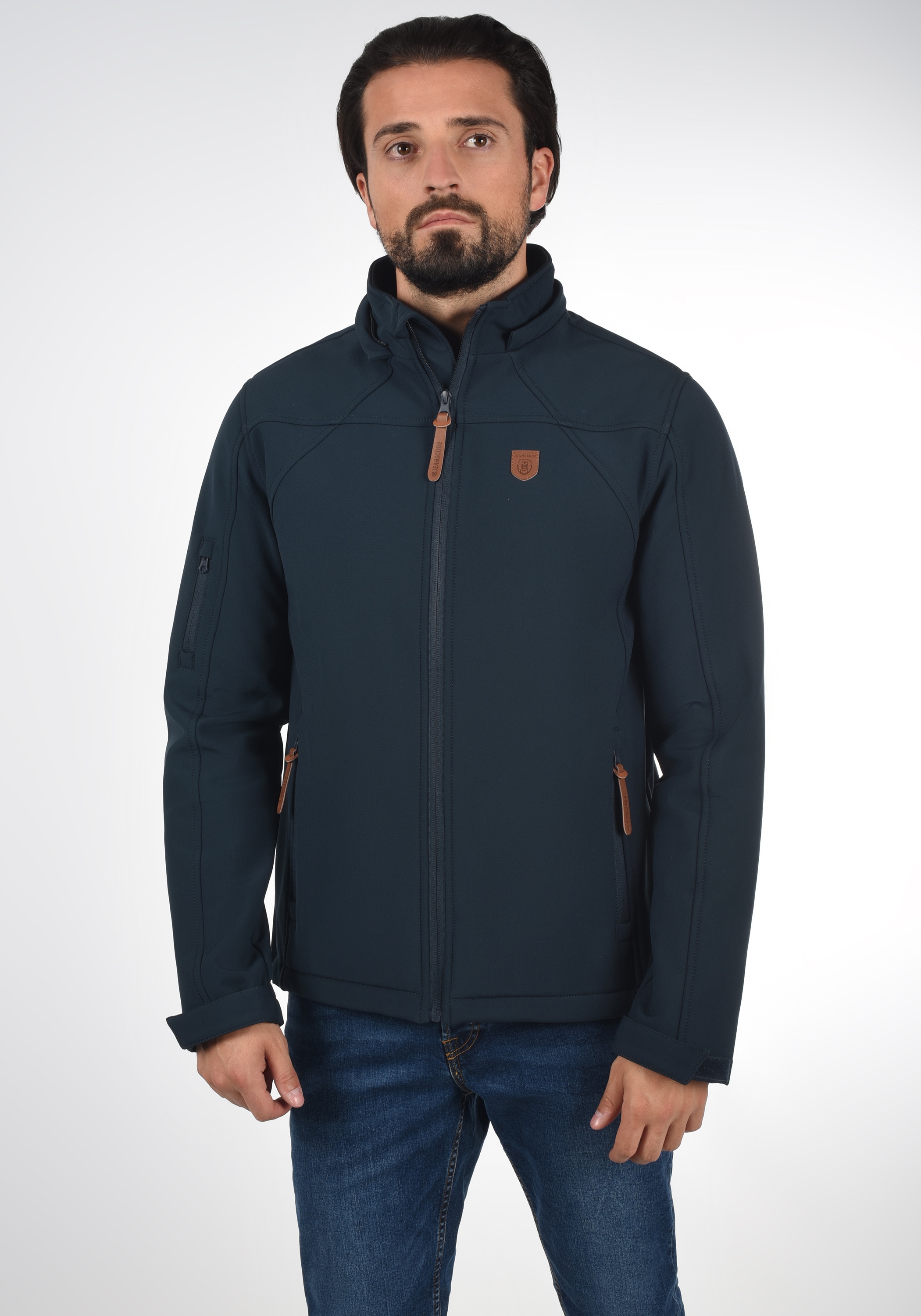 Indicode Softshelljacke »Softshelljacke IDJonas«, mit Kapuze