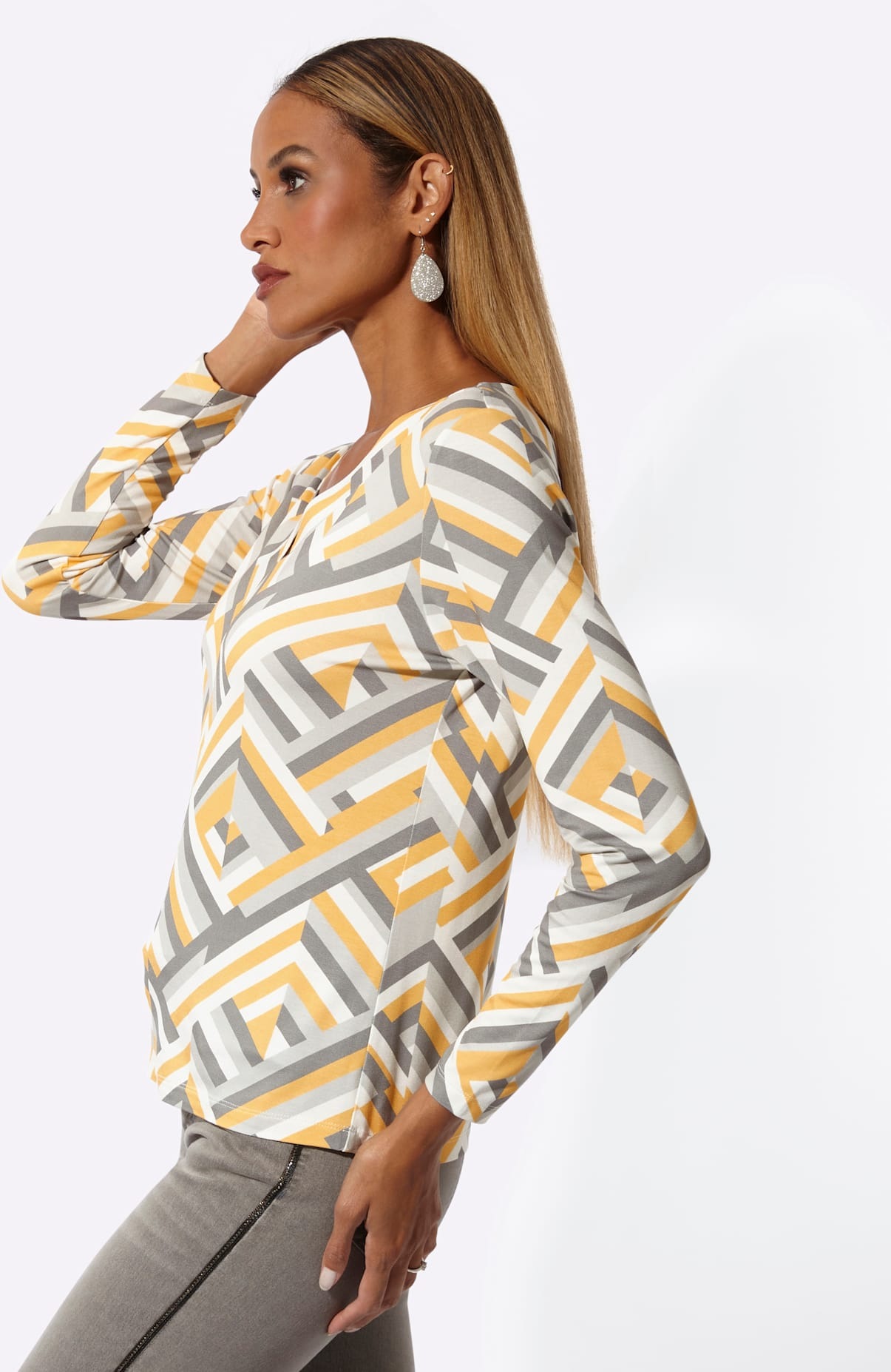 creation L Print-Shirt »Druck-Shirt« 1