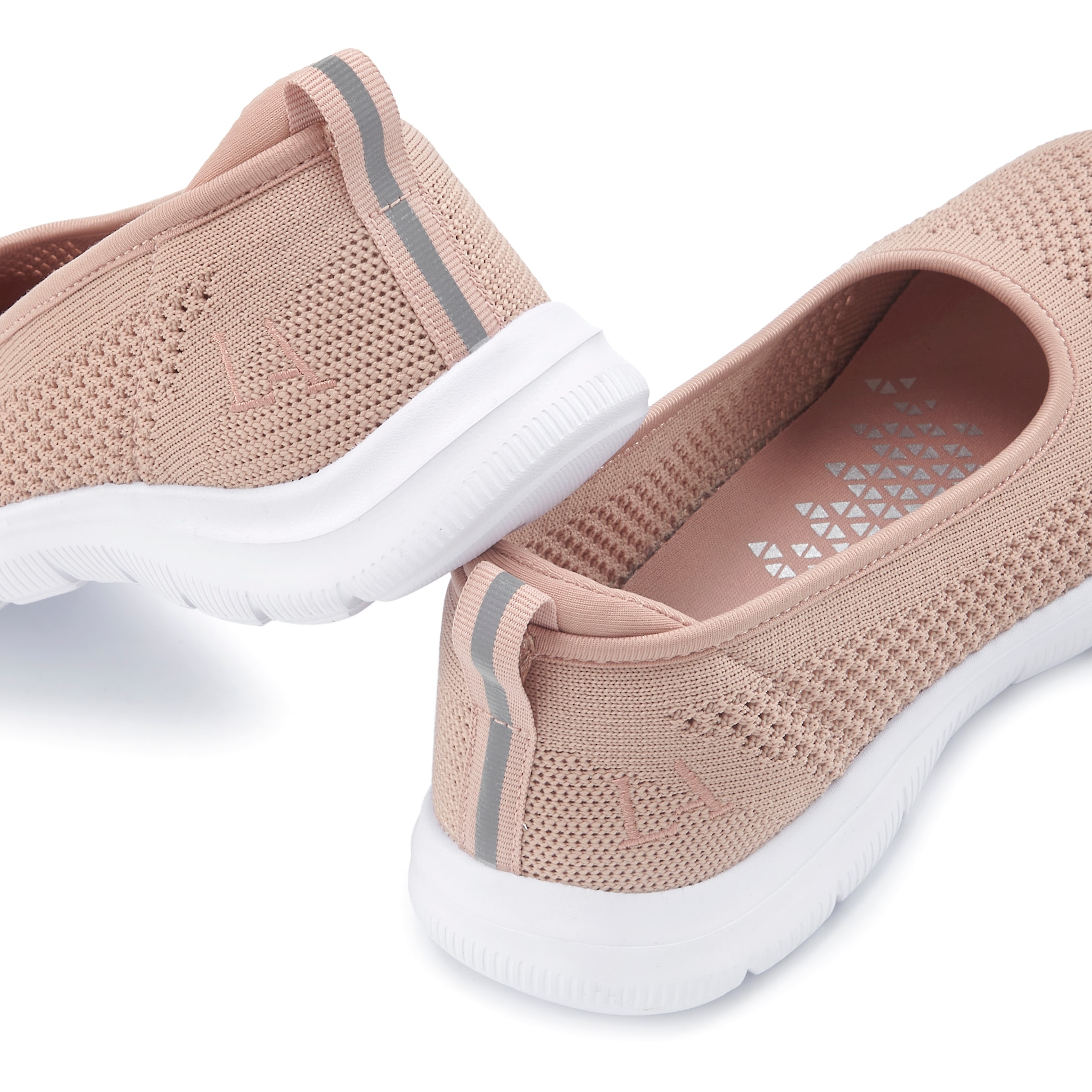 LASCANA Sneaker Ballerinas, ultraleichter Slipper, Freizeitschuh zum Reinschlüpfen VEGAN