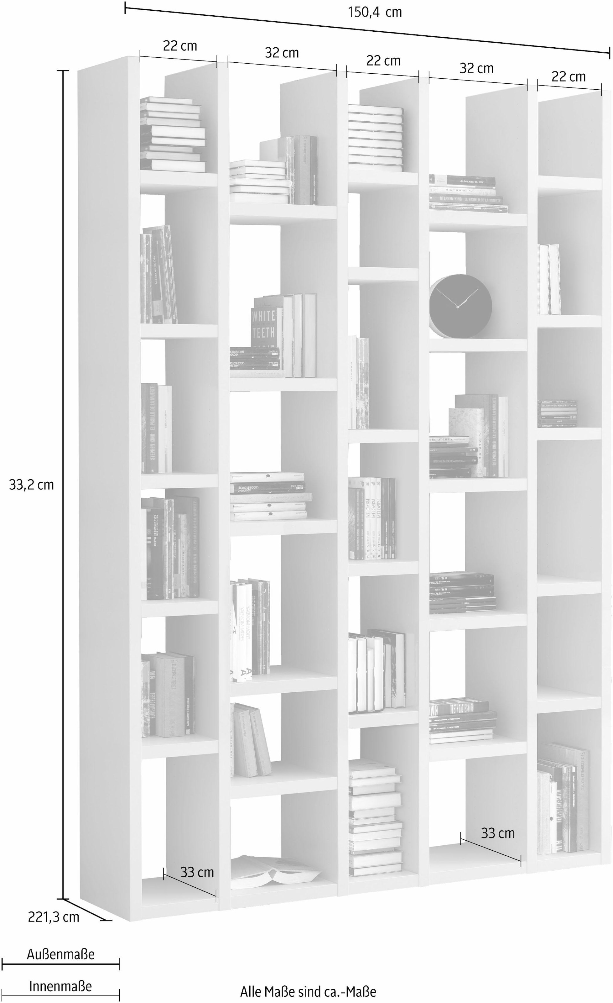 Online Raumteilerregal möbel »TOR164«, OTTO 150 cm Breite Shop fif